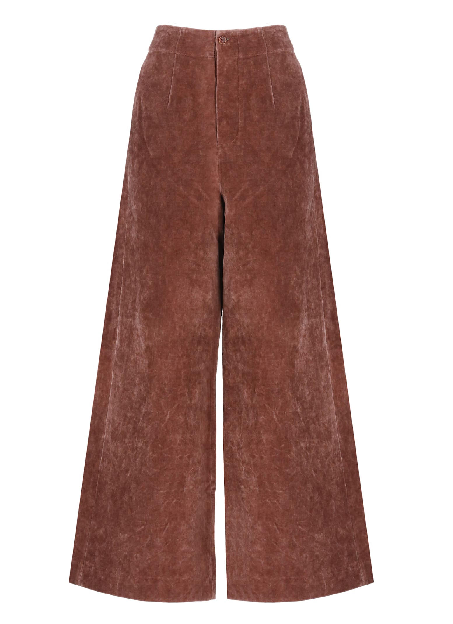 Shop Uma Wang Punnet Pants In Red