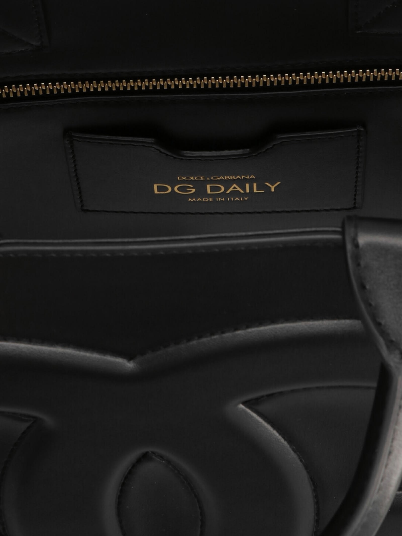 Shop Dolce & Gabbana Logo Handbag In Black