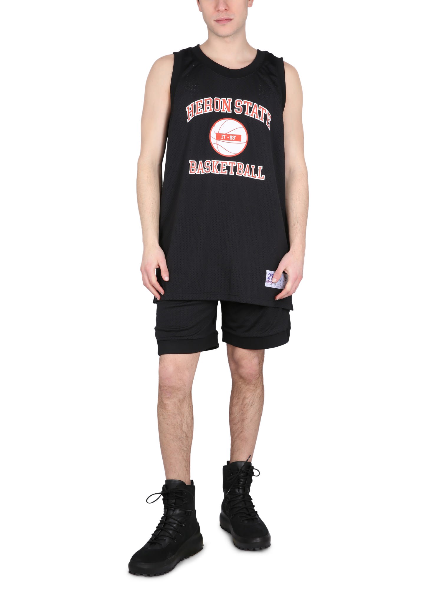 Shop Heron Preston Bermuda Basketball