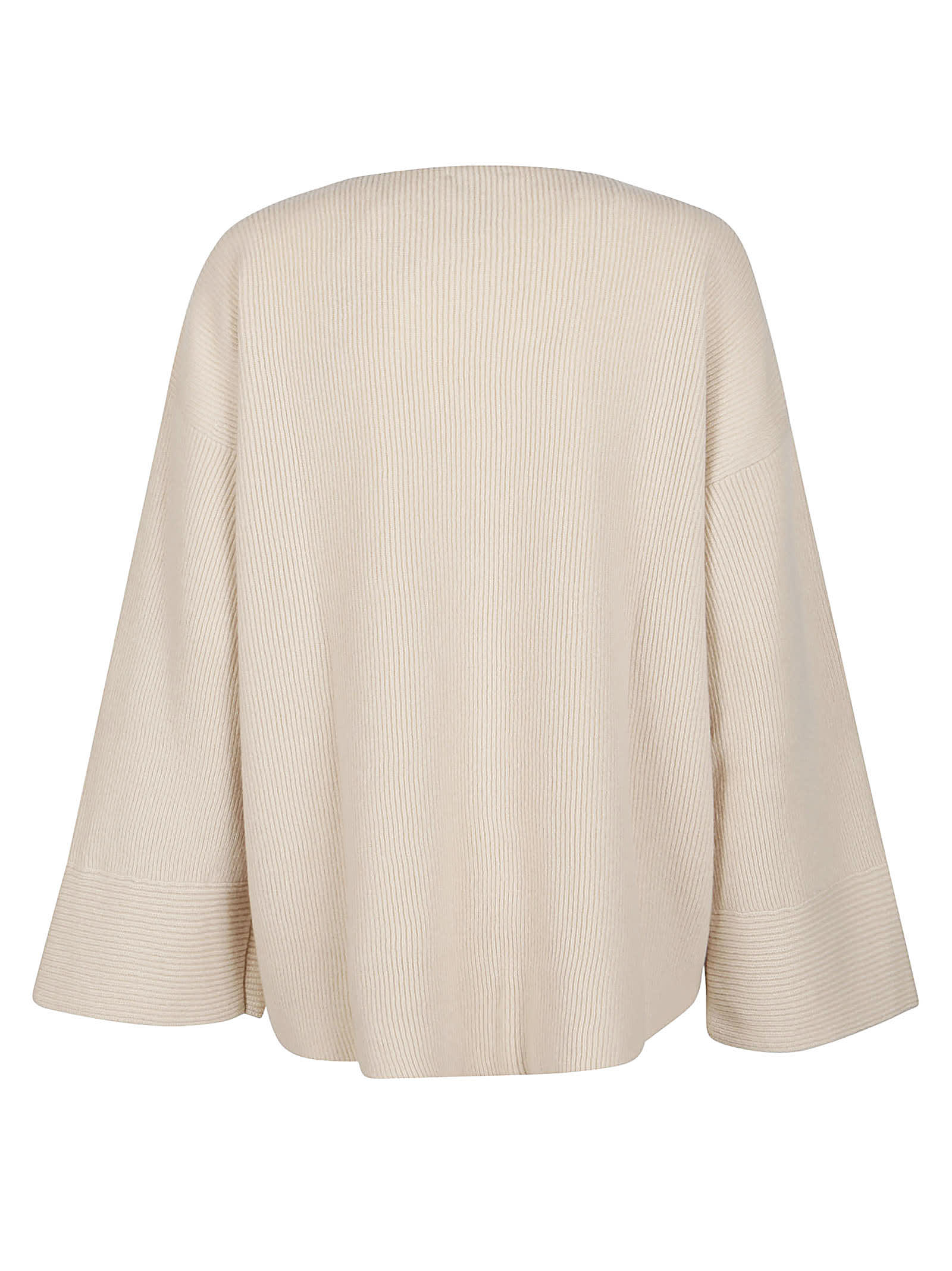 Shop Canessa Ice Cave V-neck Sweater In Lunar