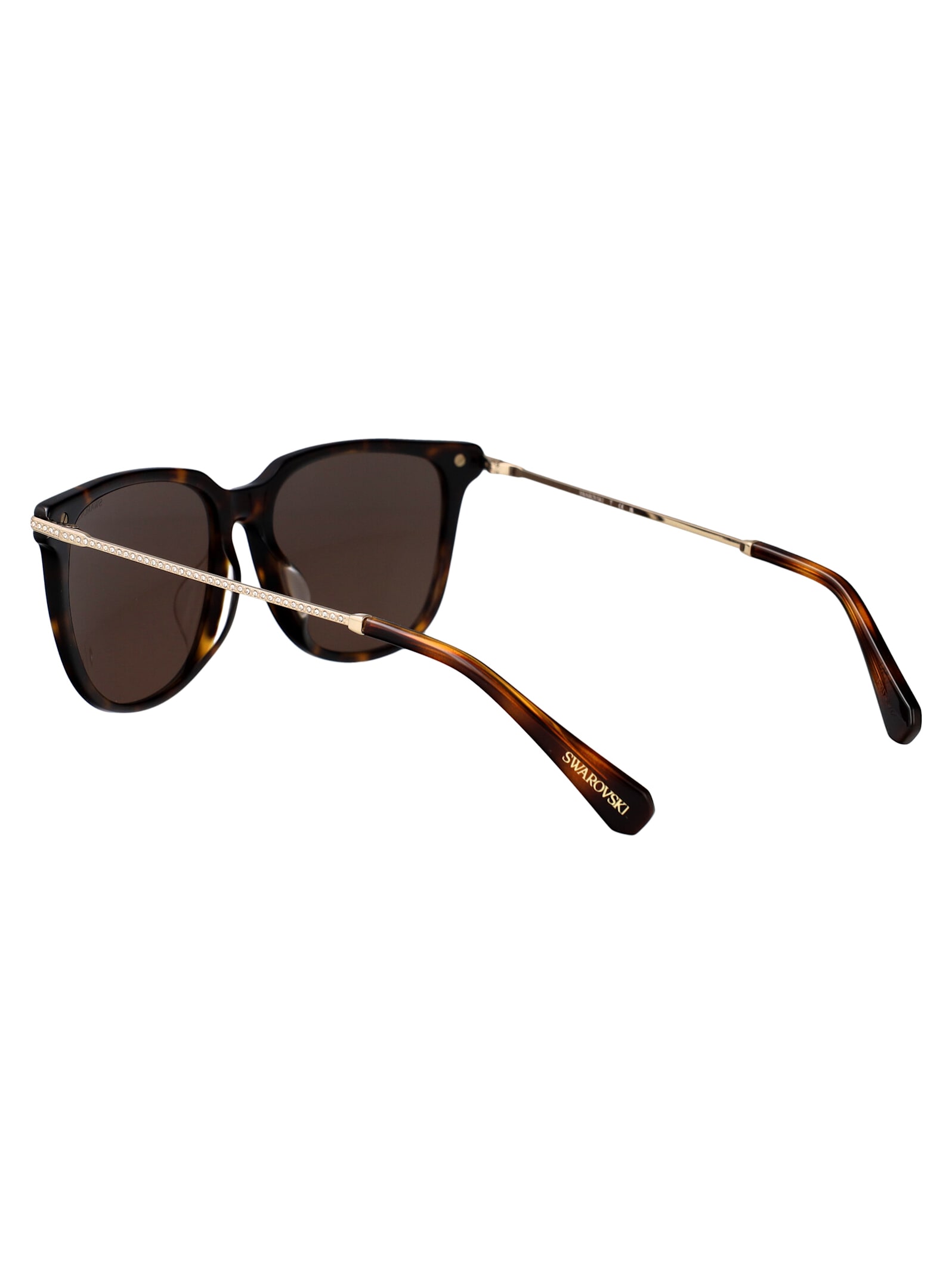Swarovski 0sk6015d Sunglasses In 100273 Dark Havana