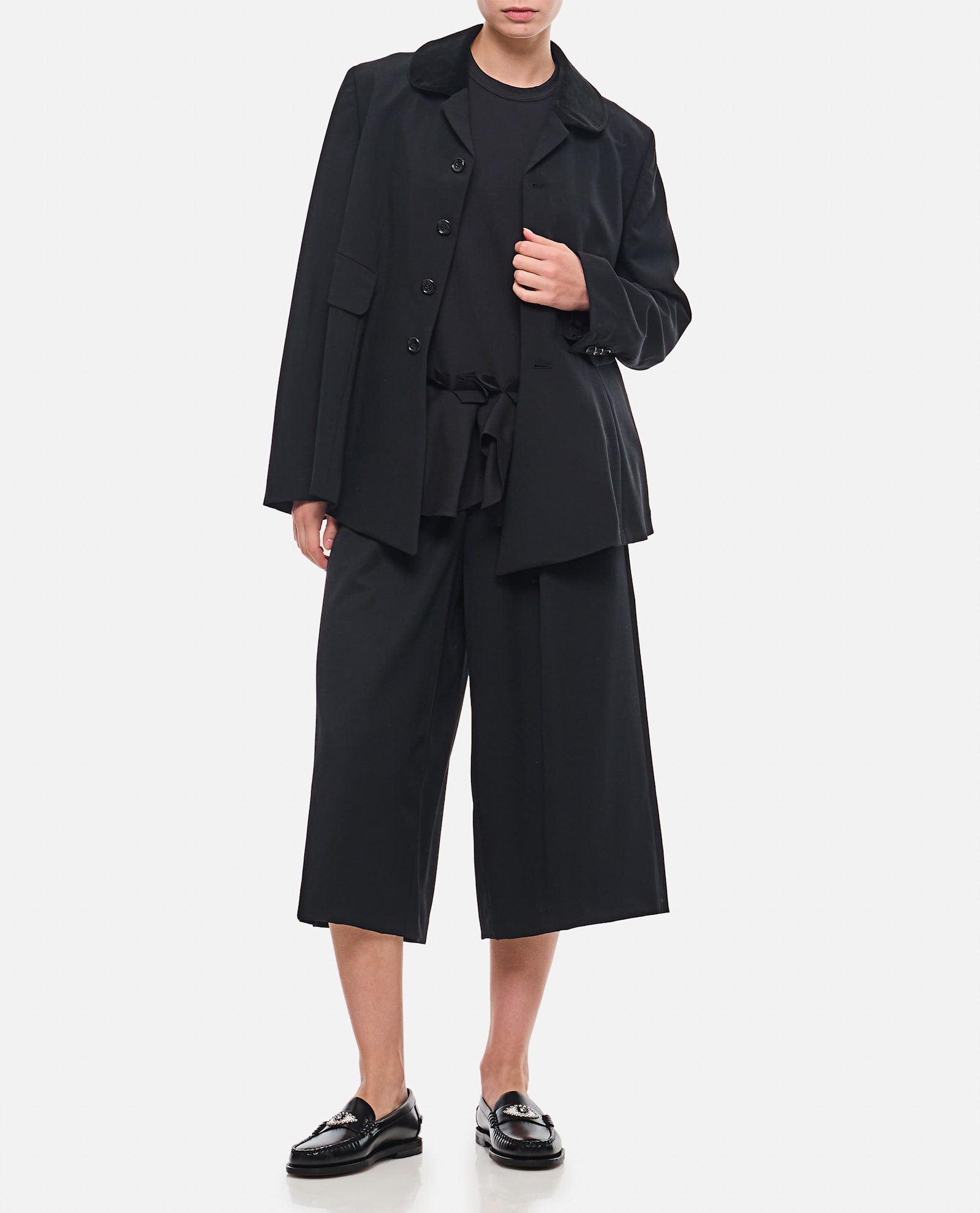 Shop Comme Des Garçons Jacket In Black