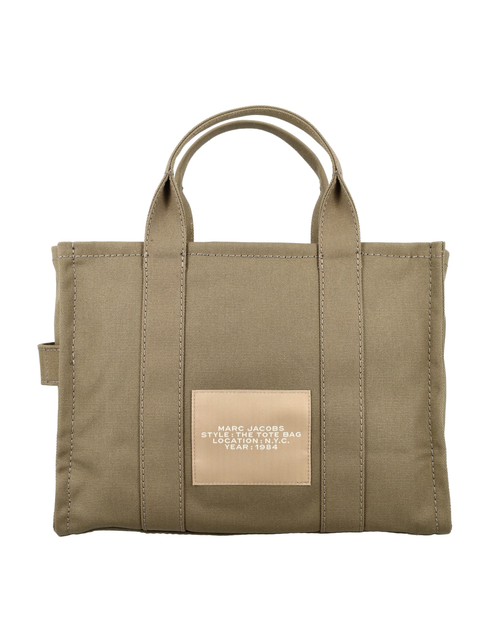 Shop Marc Jacobs The Medium Tote Bag In Slate Green