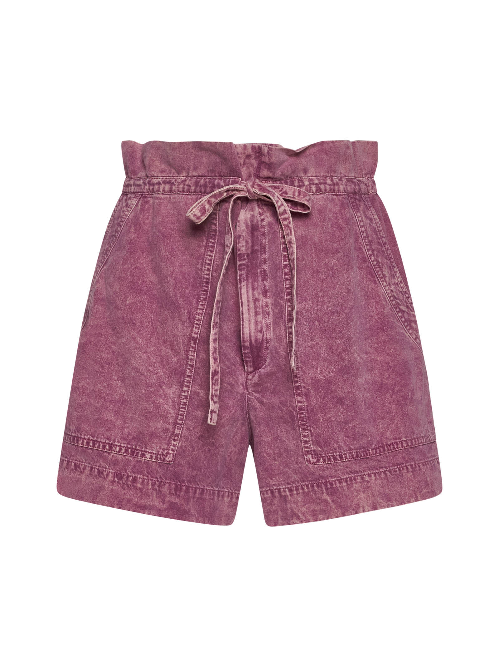 Shop Marant Etoile Short In Rosewood