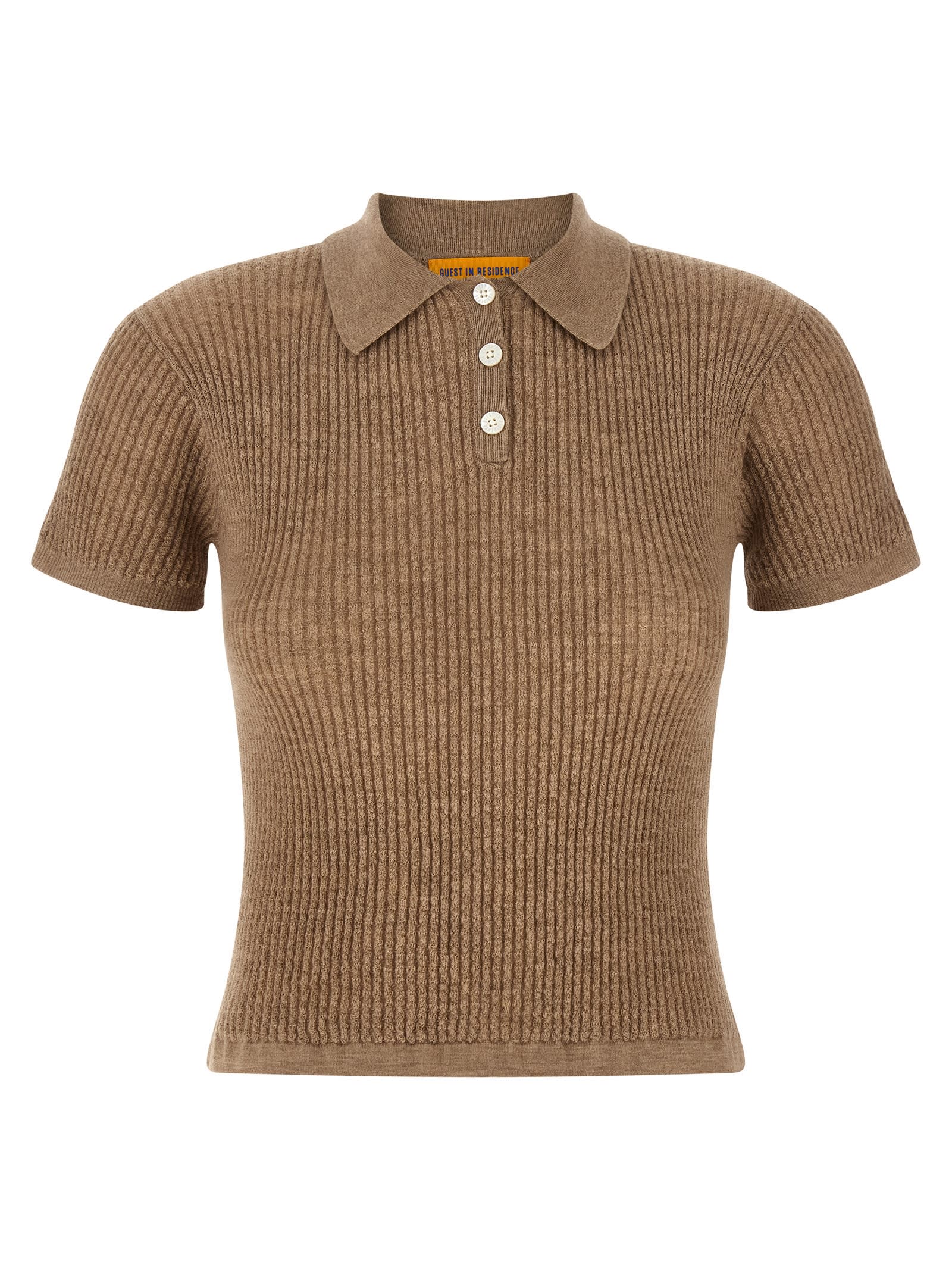 Guest in Residence shrunken Polo Shirt
