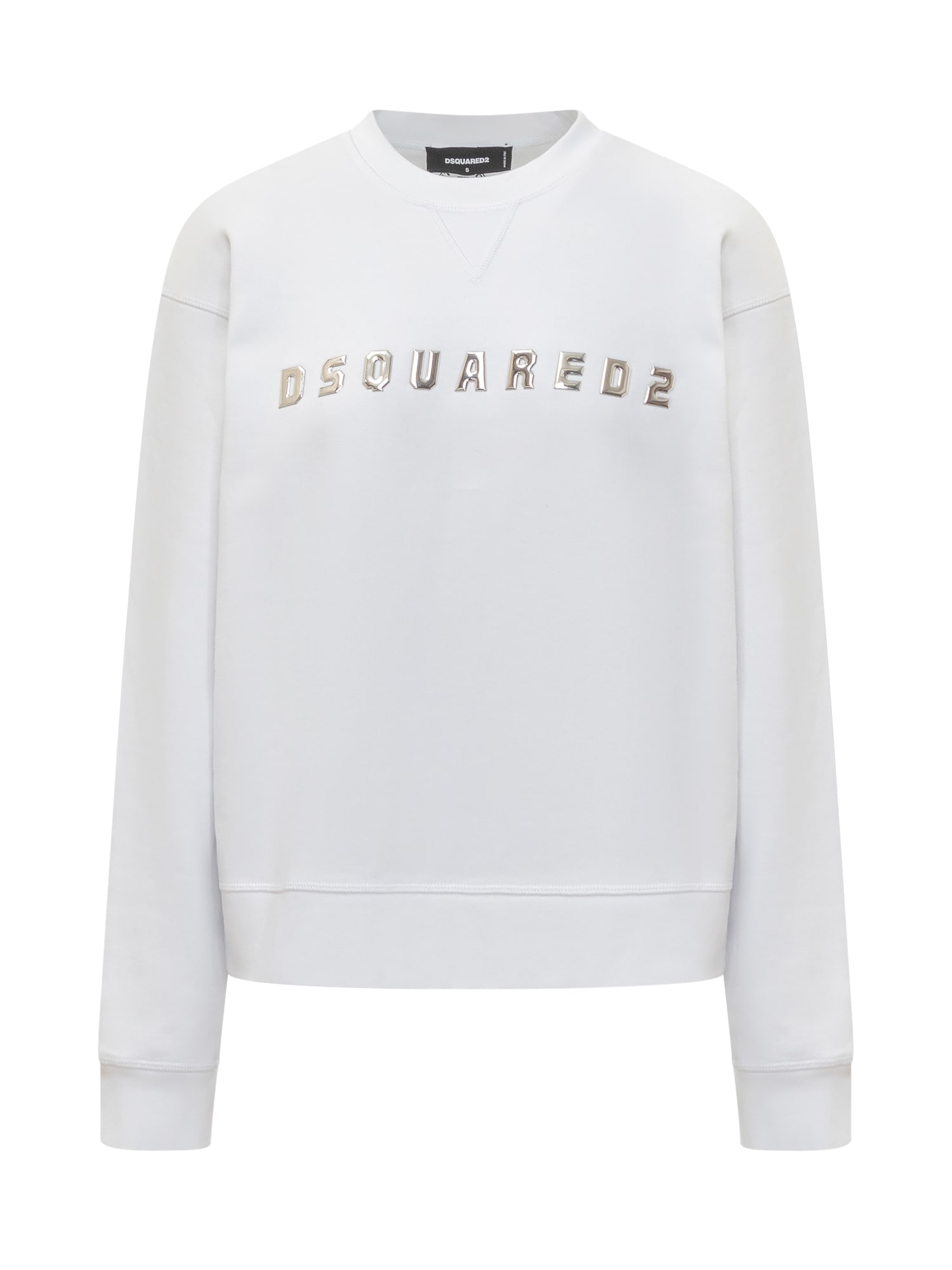 Shop Dsquared2 Sweatshirt With Logo In White