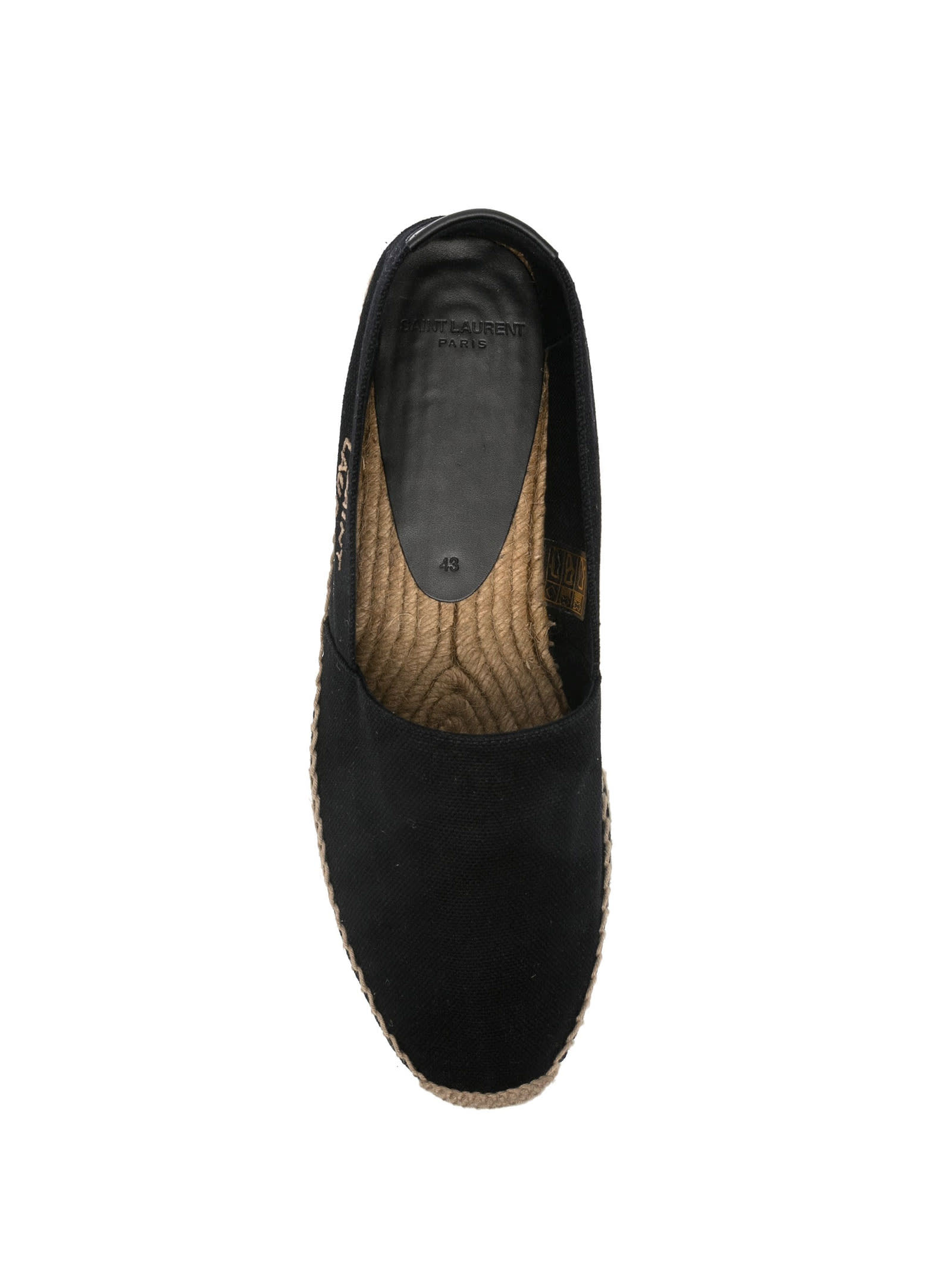 Shop Saint Laurent Loafers In Nero Nero