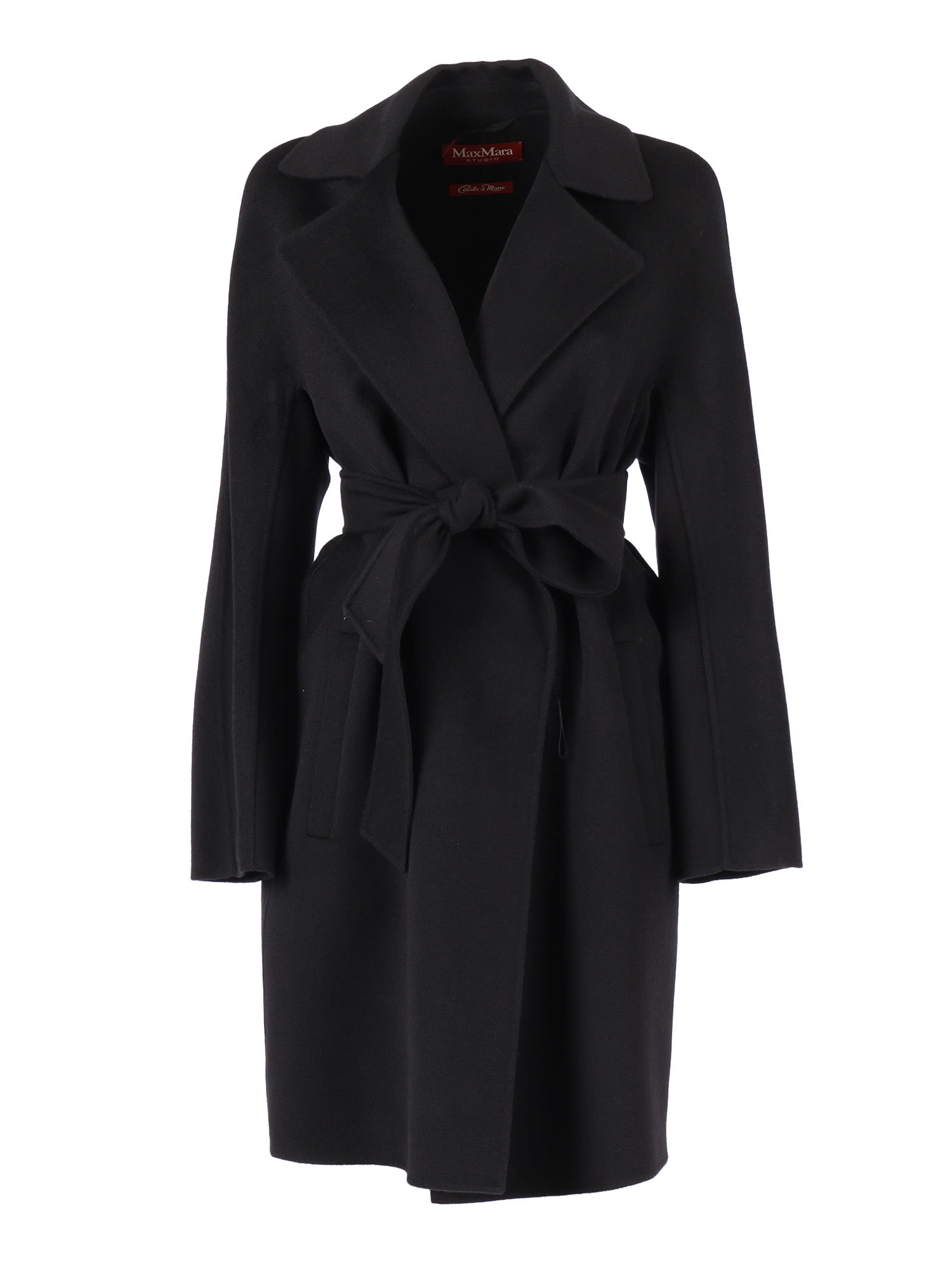 Max Mara Coat In Black