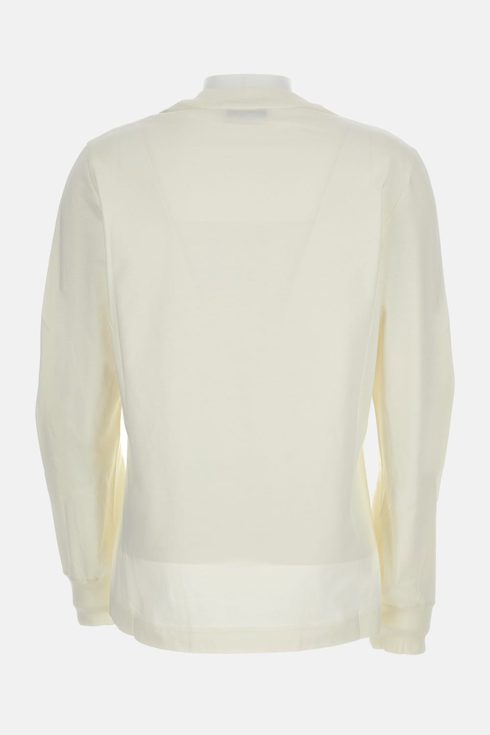 Moncler Long-sleeved Womens T-shirt In White