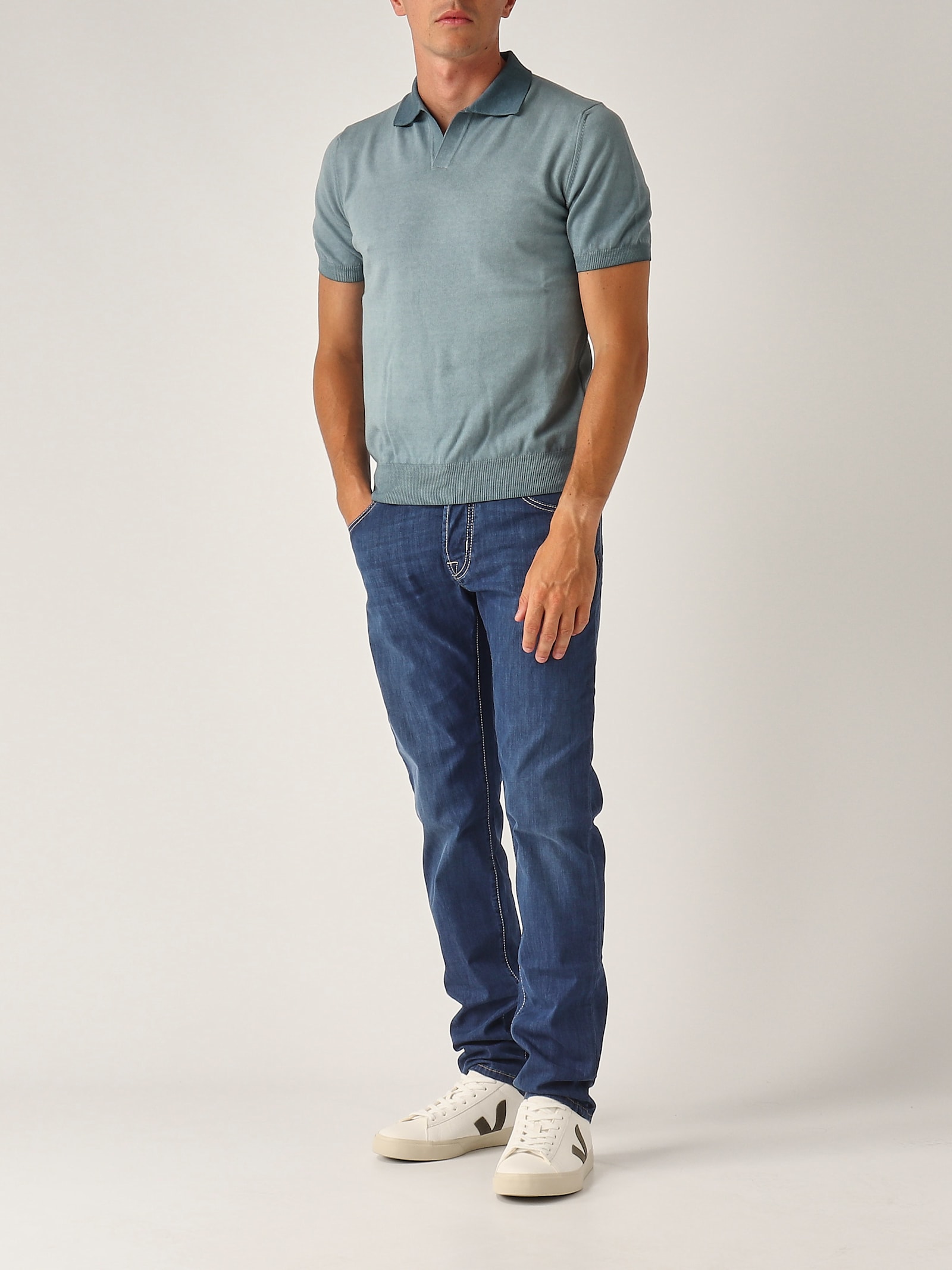 Jacob Cohen Nick (s)slim 5 Tasche Jeans In Blue