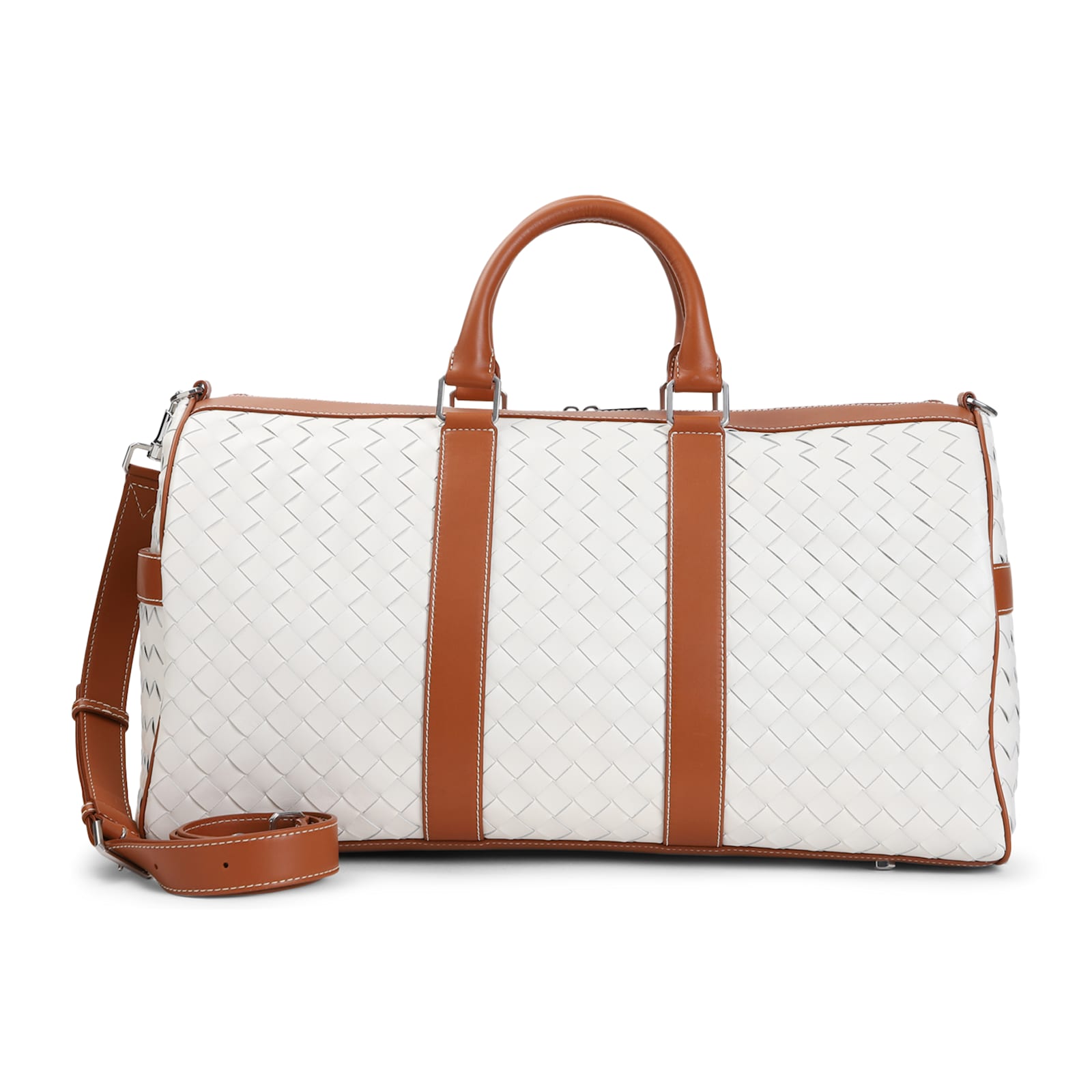 BOTTEGA VENETA MEDIUM CLASSIC INTRECCIATO DUFFLE BAG