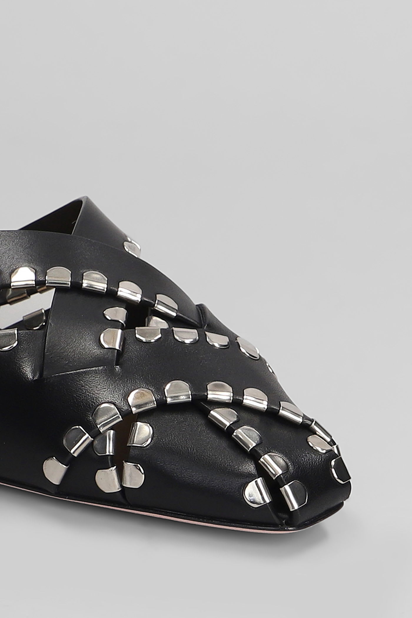 Bally Sarsi Slipper-mule In Black Leather In Black