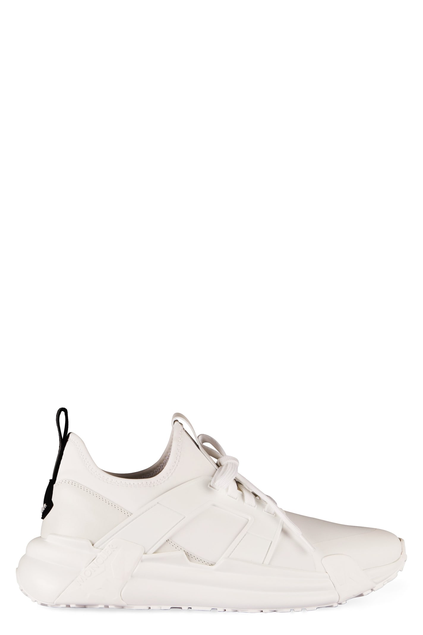 Shop Moncler Lunarove Low-top Sneakers In White