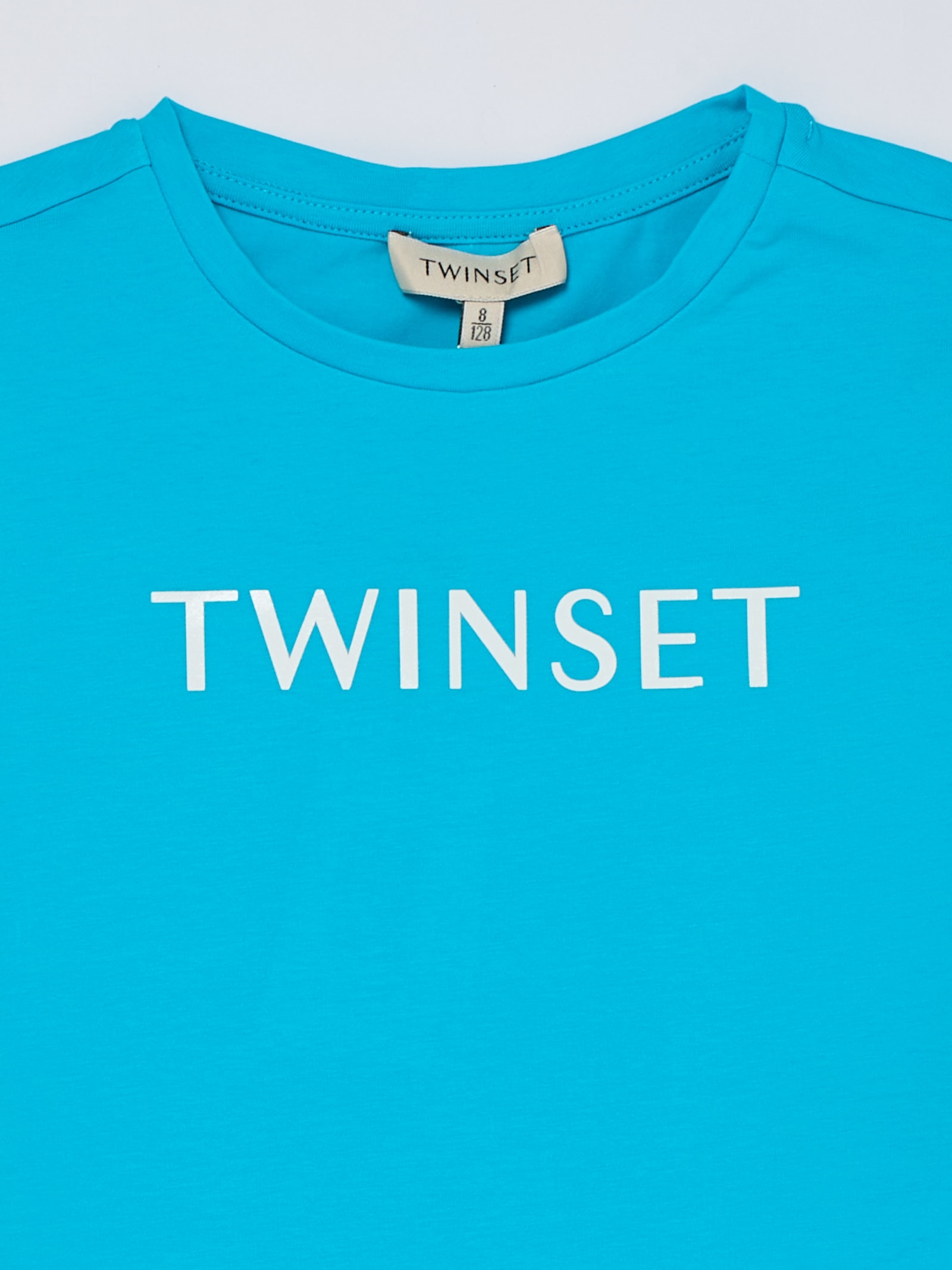 Shop Twinset T-shirt T-shirt In Celeste