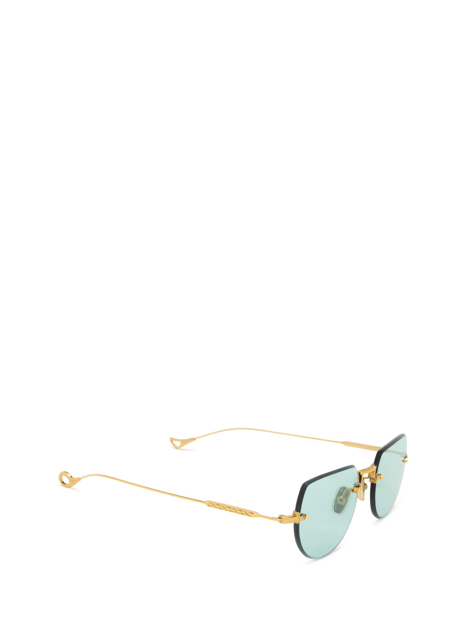Shop Eyepetizer Drive Gold Sunglasses