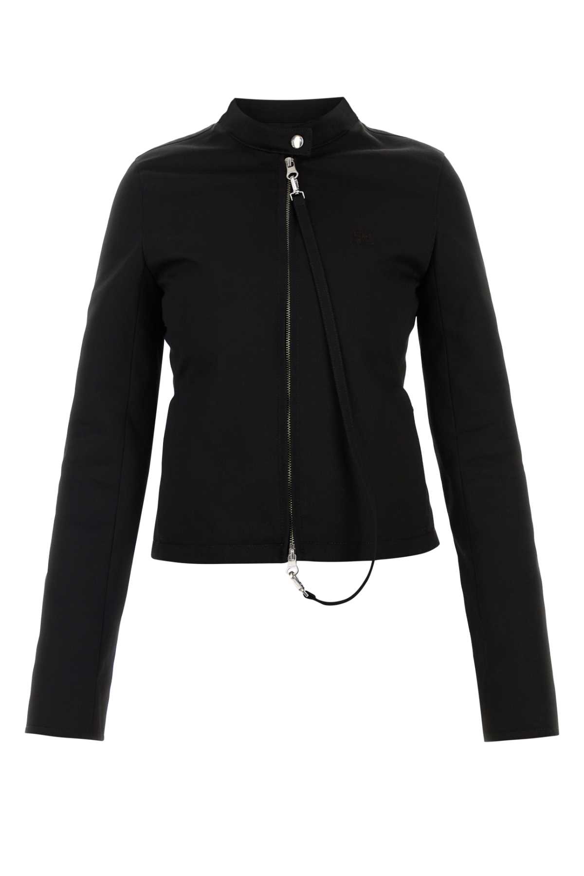 COURRÈGES BLACK CANVAS JACKET
