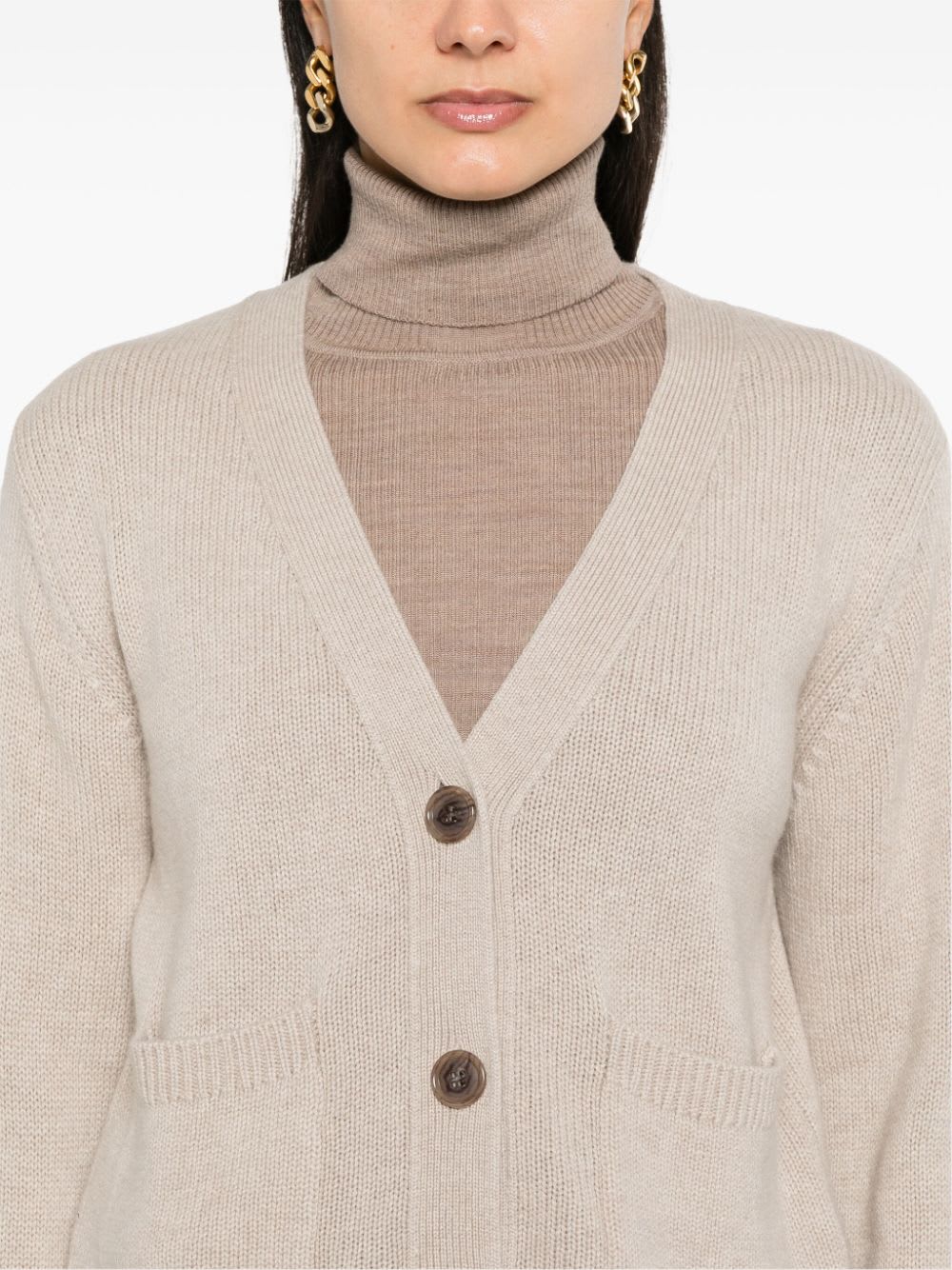 Lisa Yang Women Danni Cashmere Cardigan In Neutral