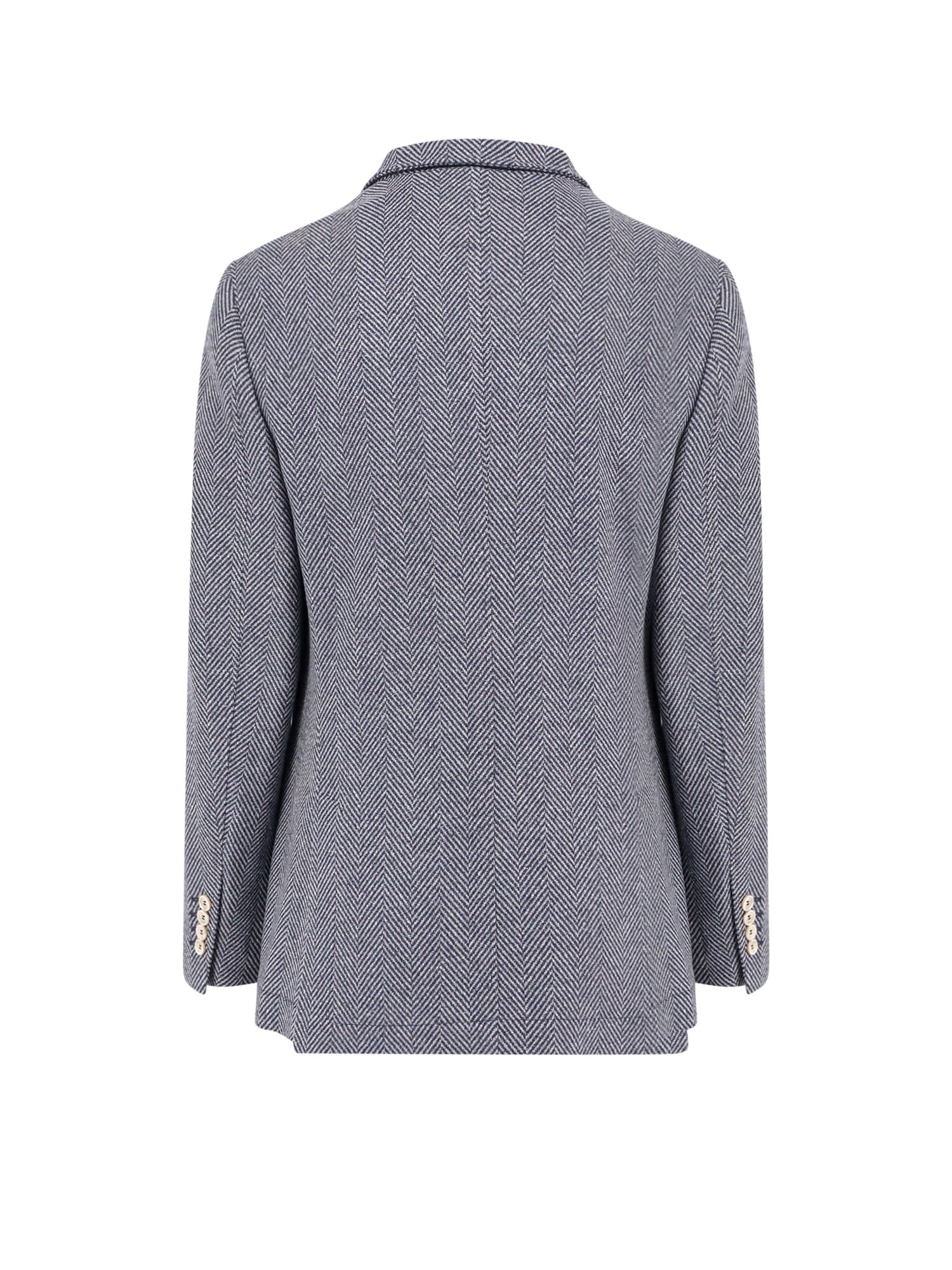 Shop Brunello Cucinelli Blazer In Blue