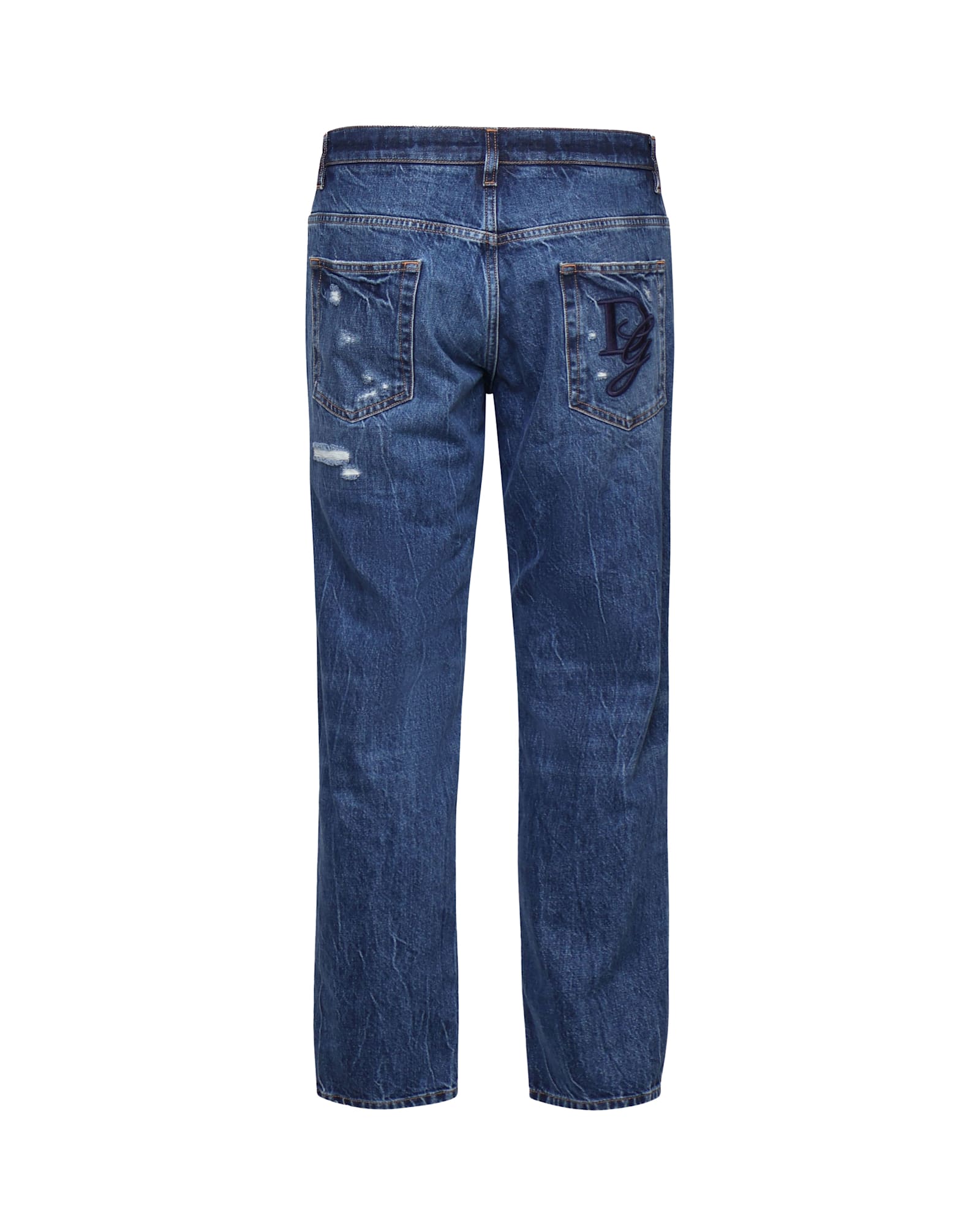 Shop Dolce & Gabbana Cotton Denim Jeans