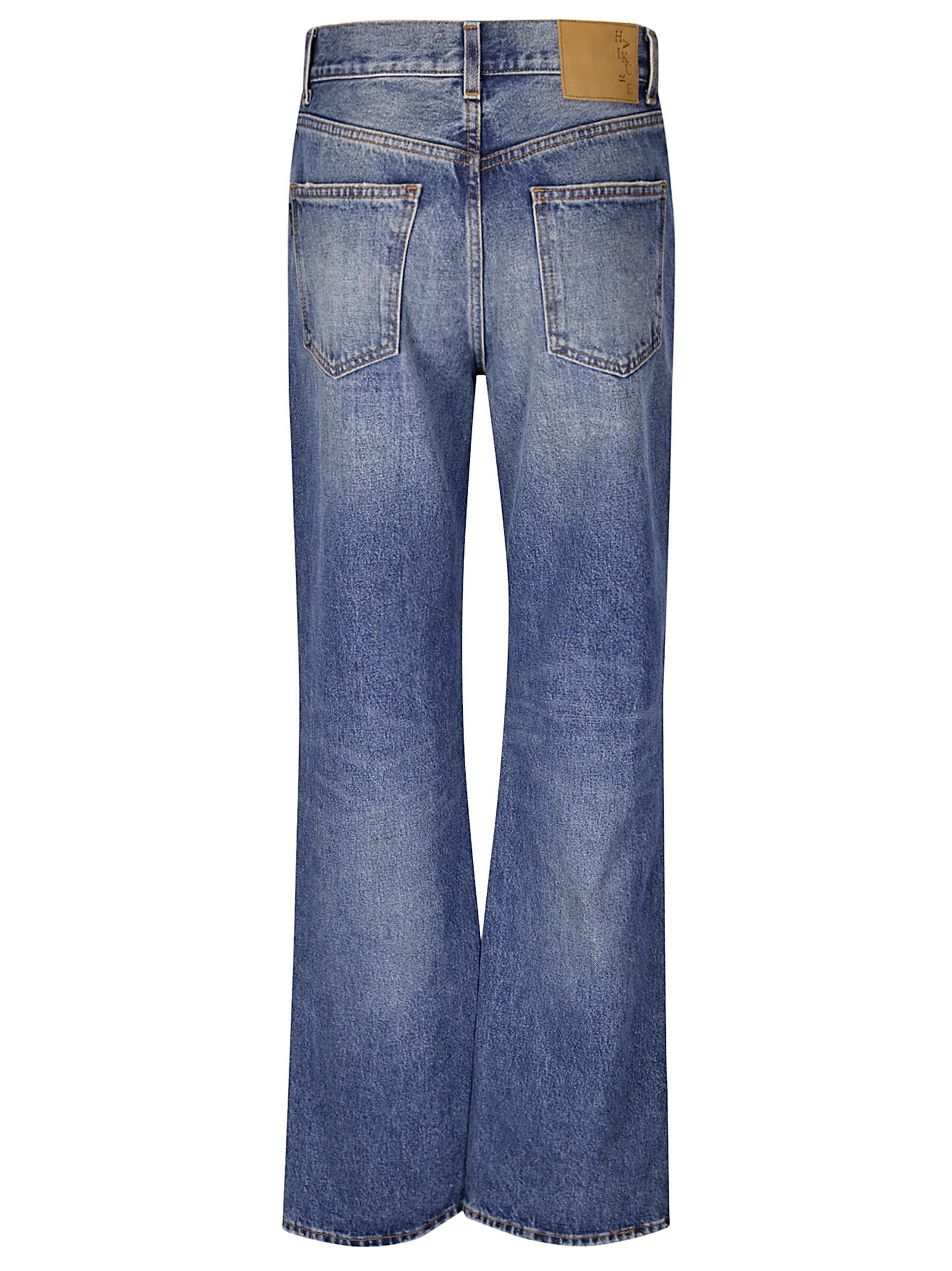 Haikure Denim Jeans In Mid Blue