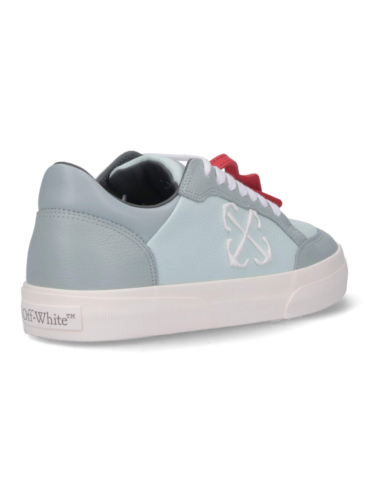 Shop Off-white New Vulcanized Sneakers In Gray