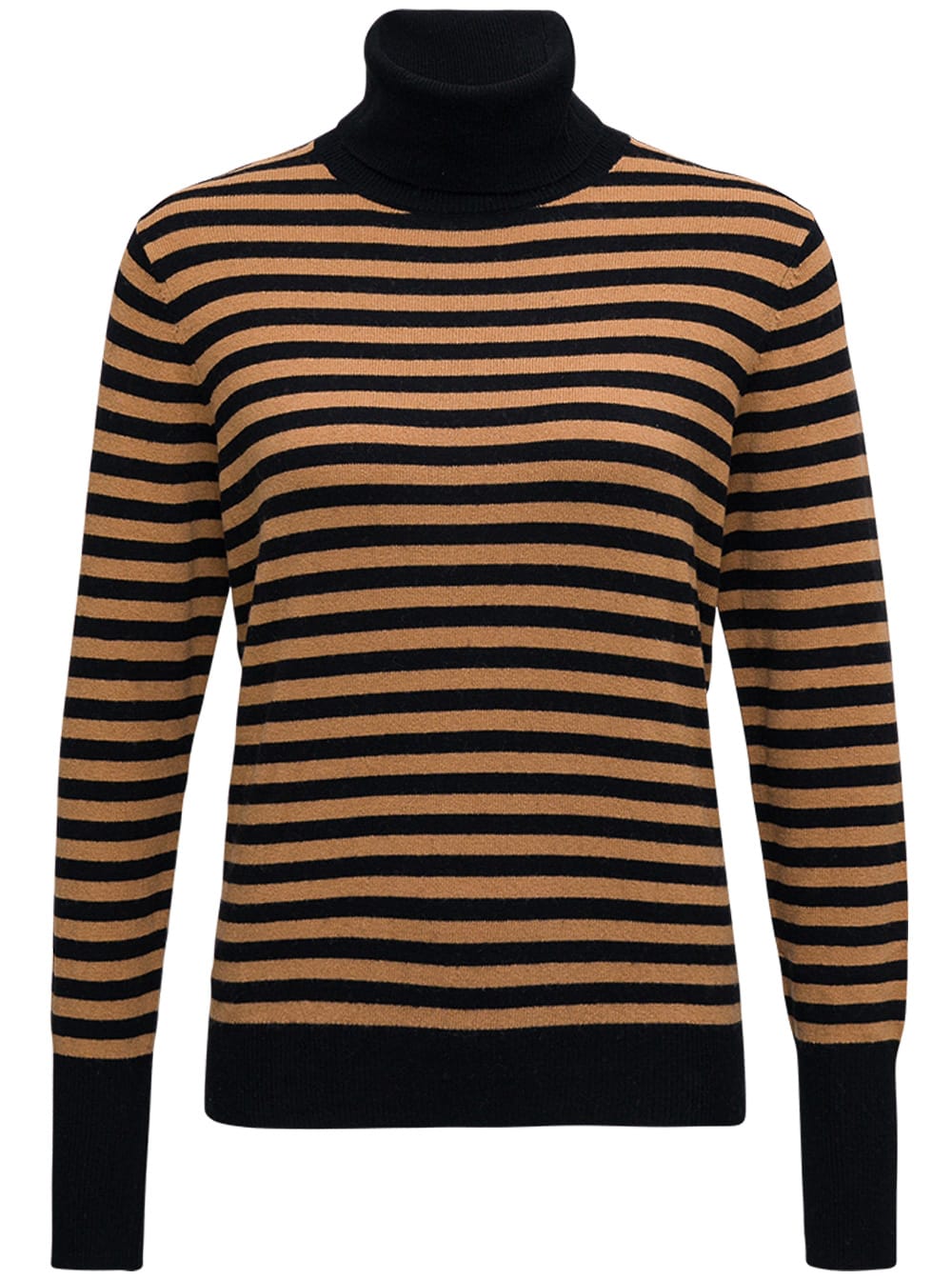 Liu-Jo Striped Viscose Blend Sweater