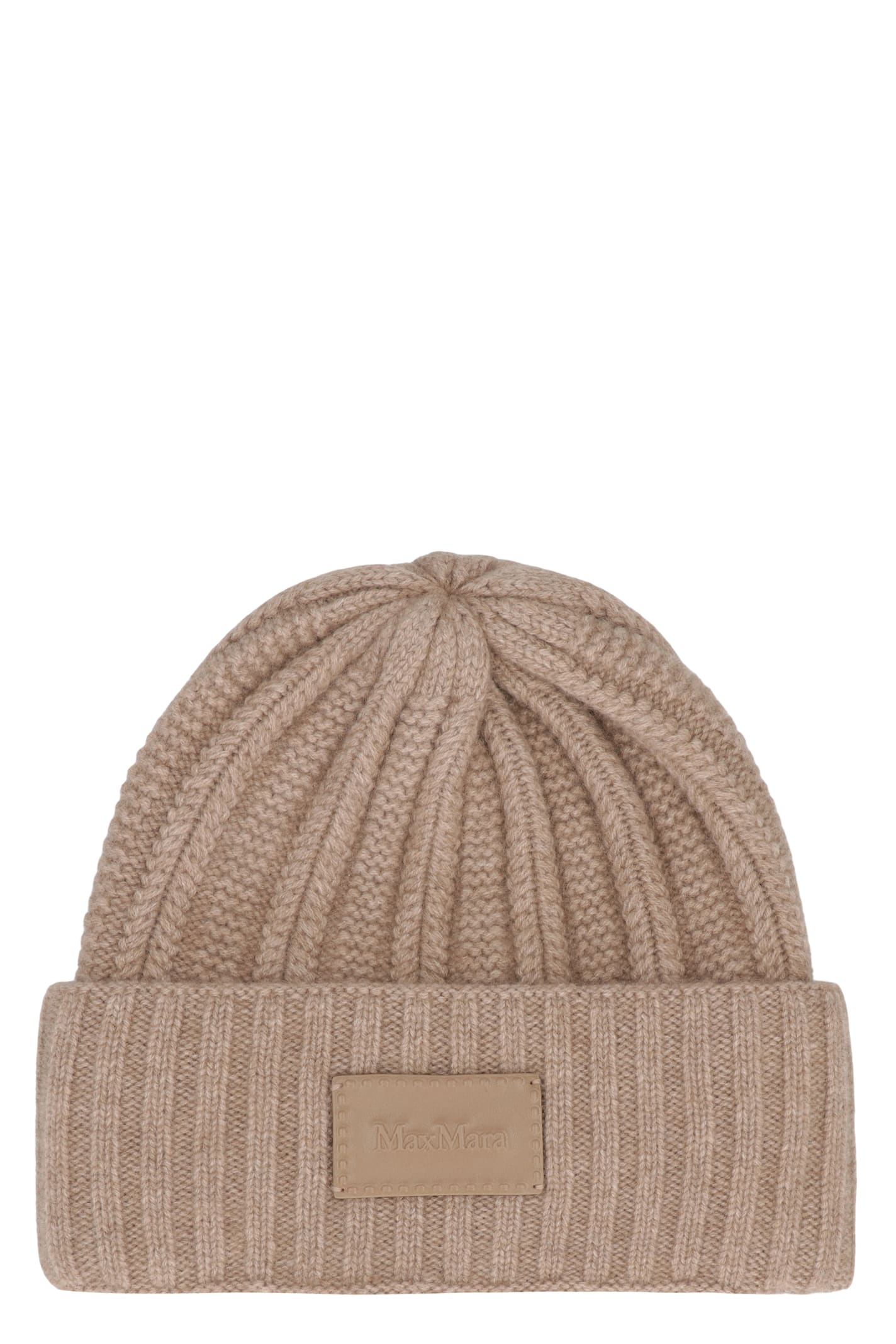 Max Mara Cashmere Earphone At English Cost In Neutral
