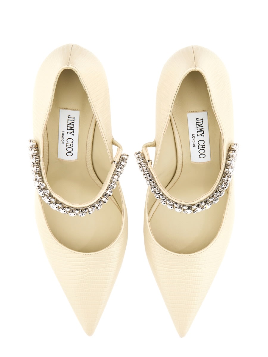 Shop Jimmy Choo Pump Bing 85 In Ivory