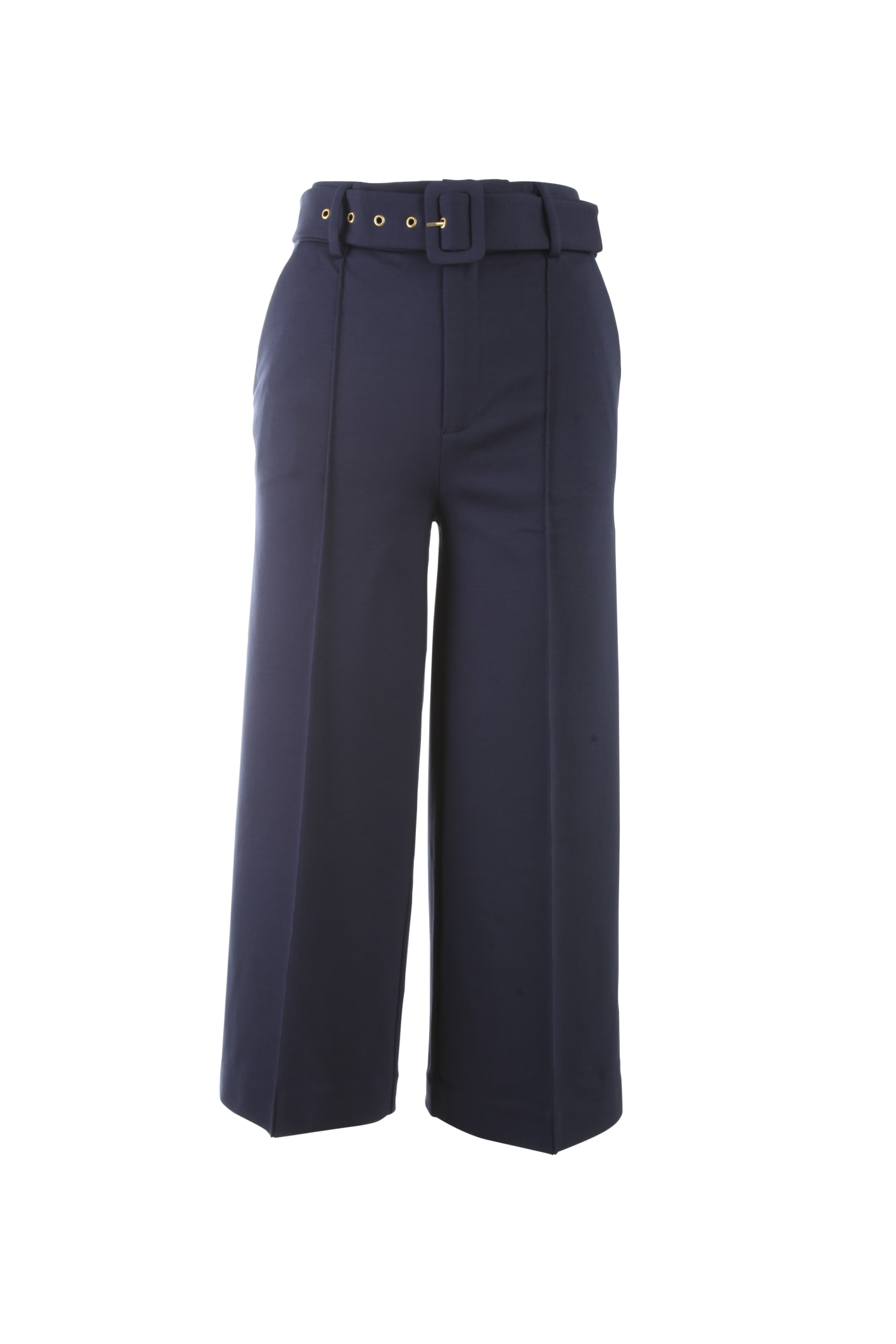 TwinSet High Waisted Cropped Trousers