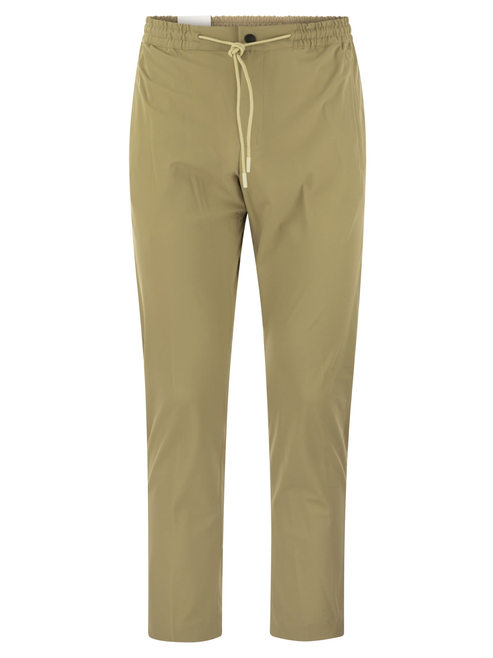 Shop Pt01 Omega Trousers In Technical Fabric In Rope