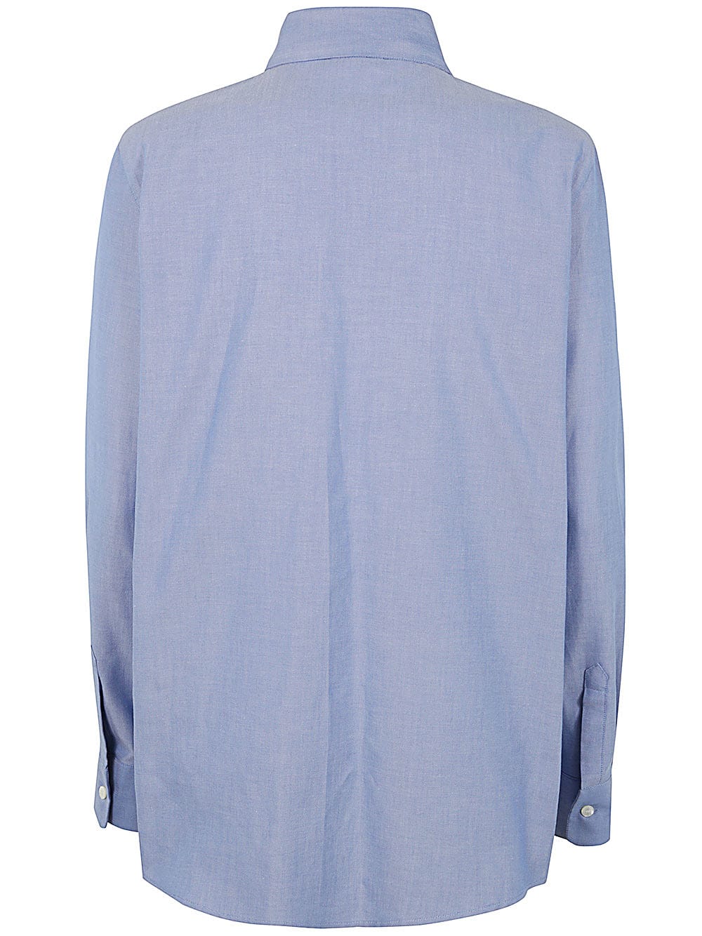 Shop Etro Oxford Shirt In Light Blue