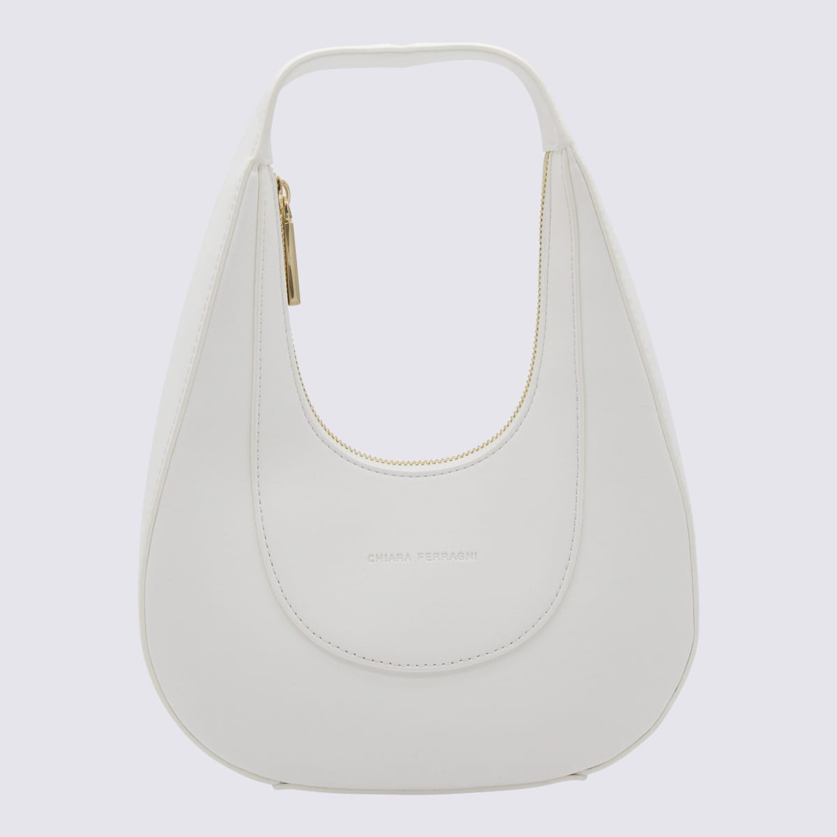 White Caia Top Handle Bag