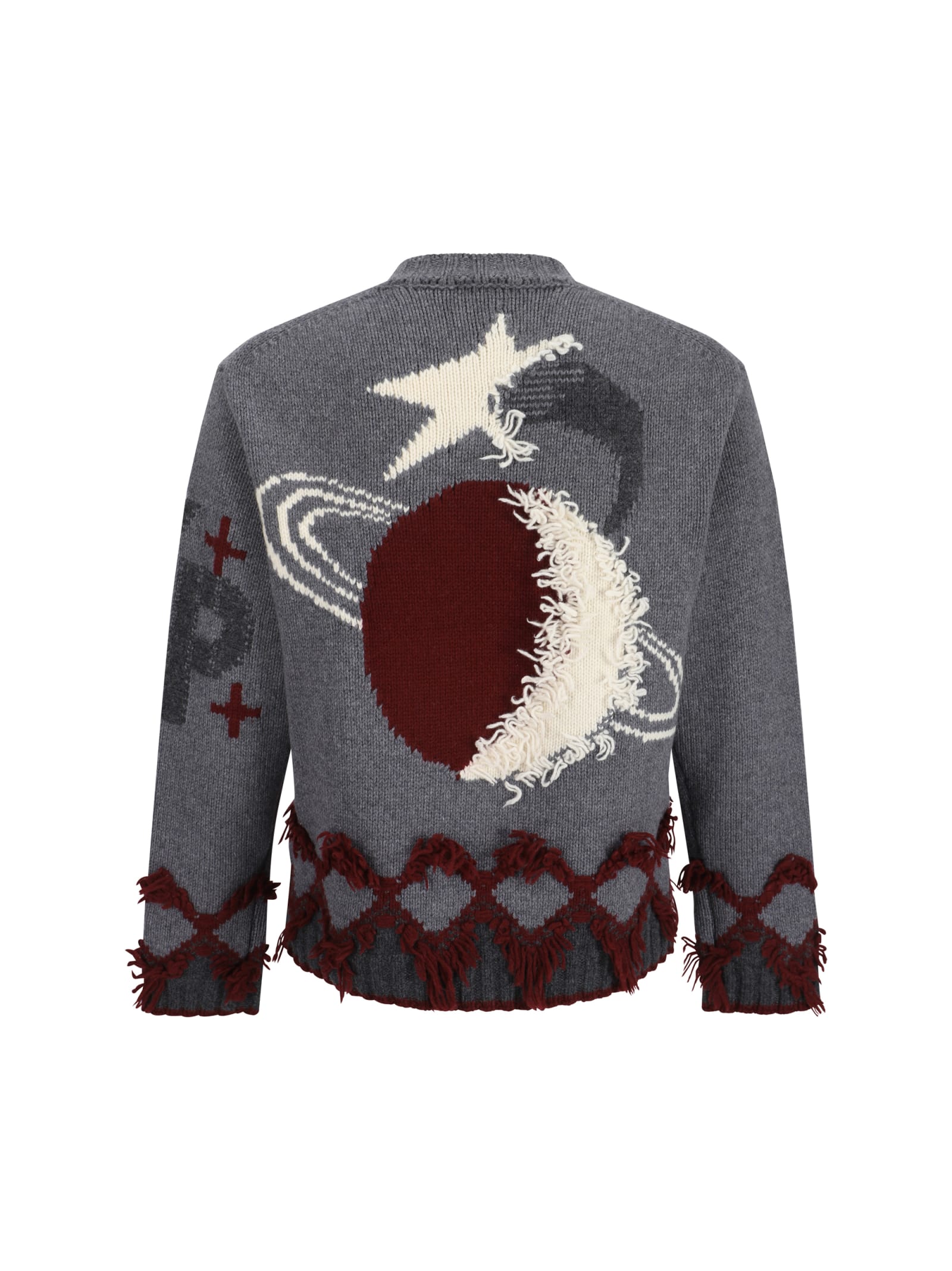 Shop Kenzo Constellation Sweater In Misty Grey