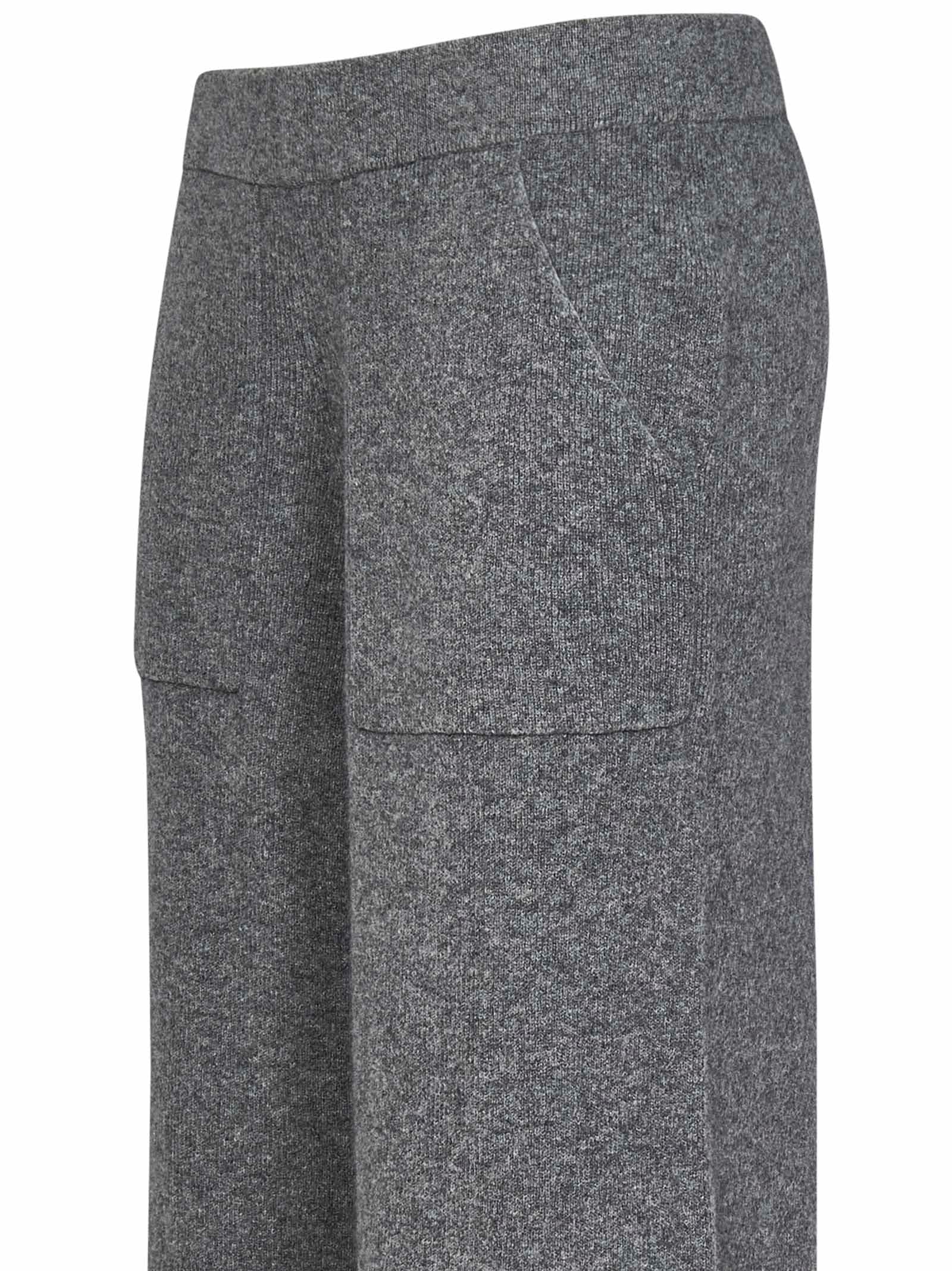 Shop Malo Trousers In Grey