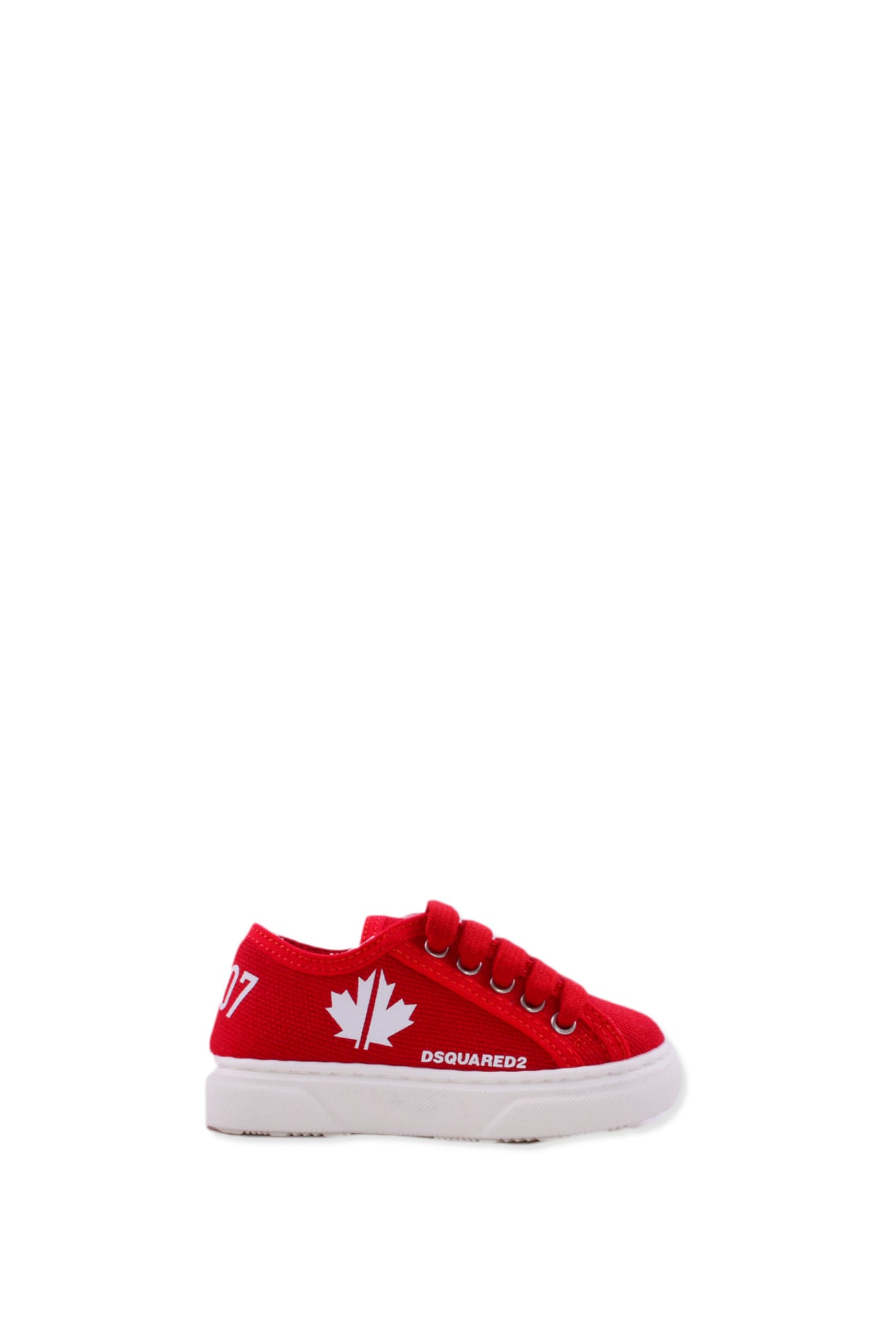 DSQUARED2 SNEAKERS WITH COTTON LOGO