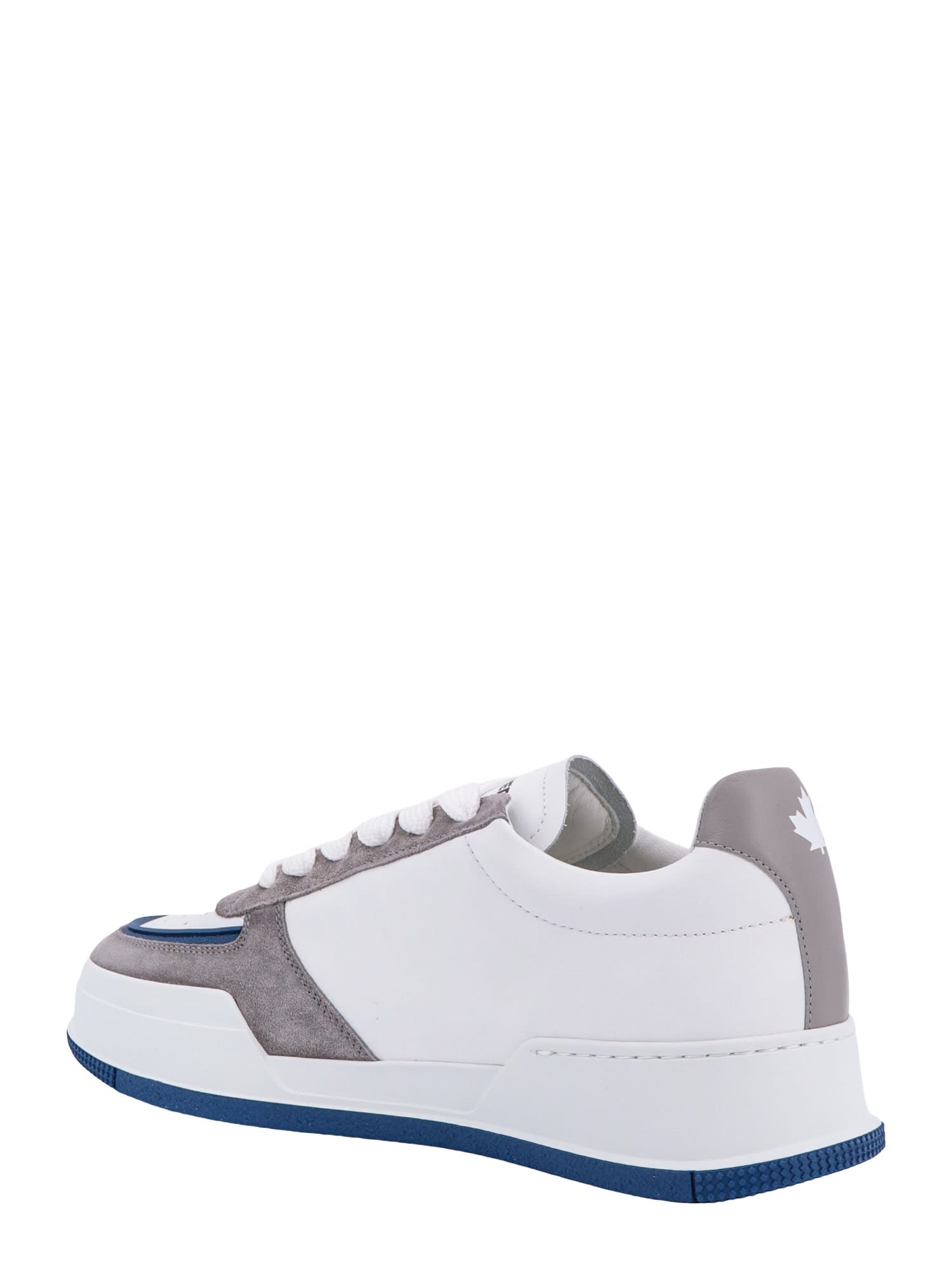 Shop Dsquared2 Canadian Sneakers In White