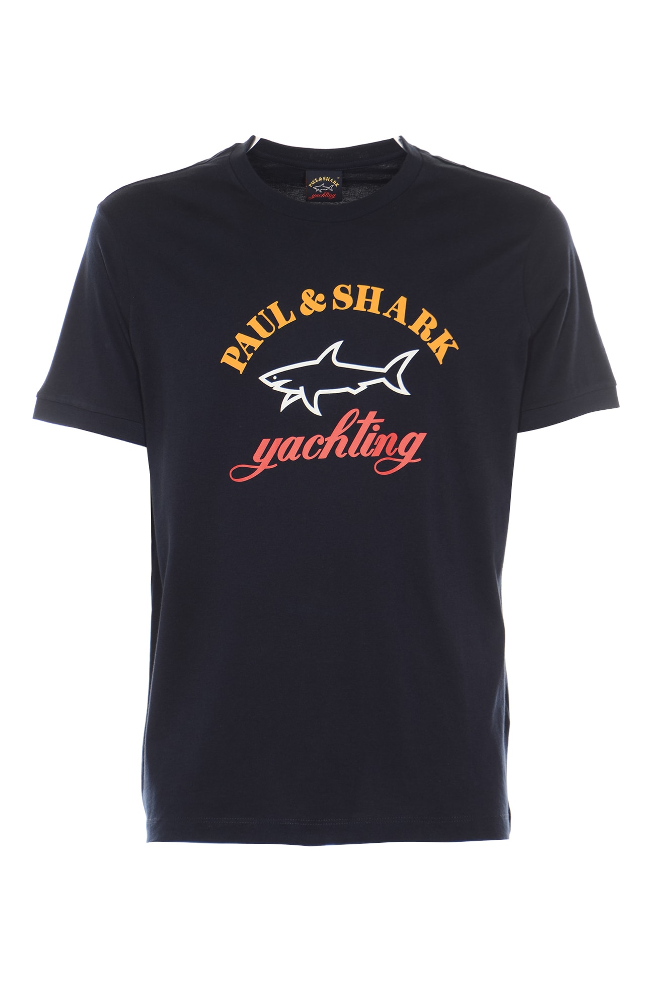 Paul & Shark Regular Logo Print T-shirt