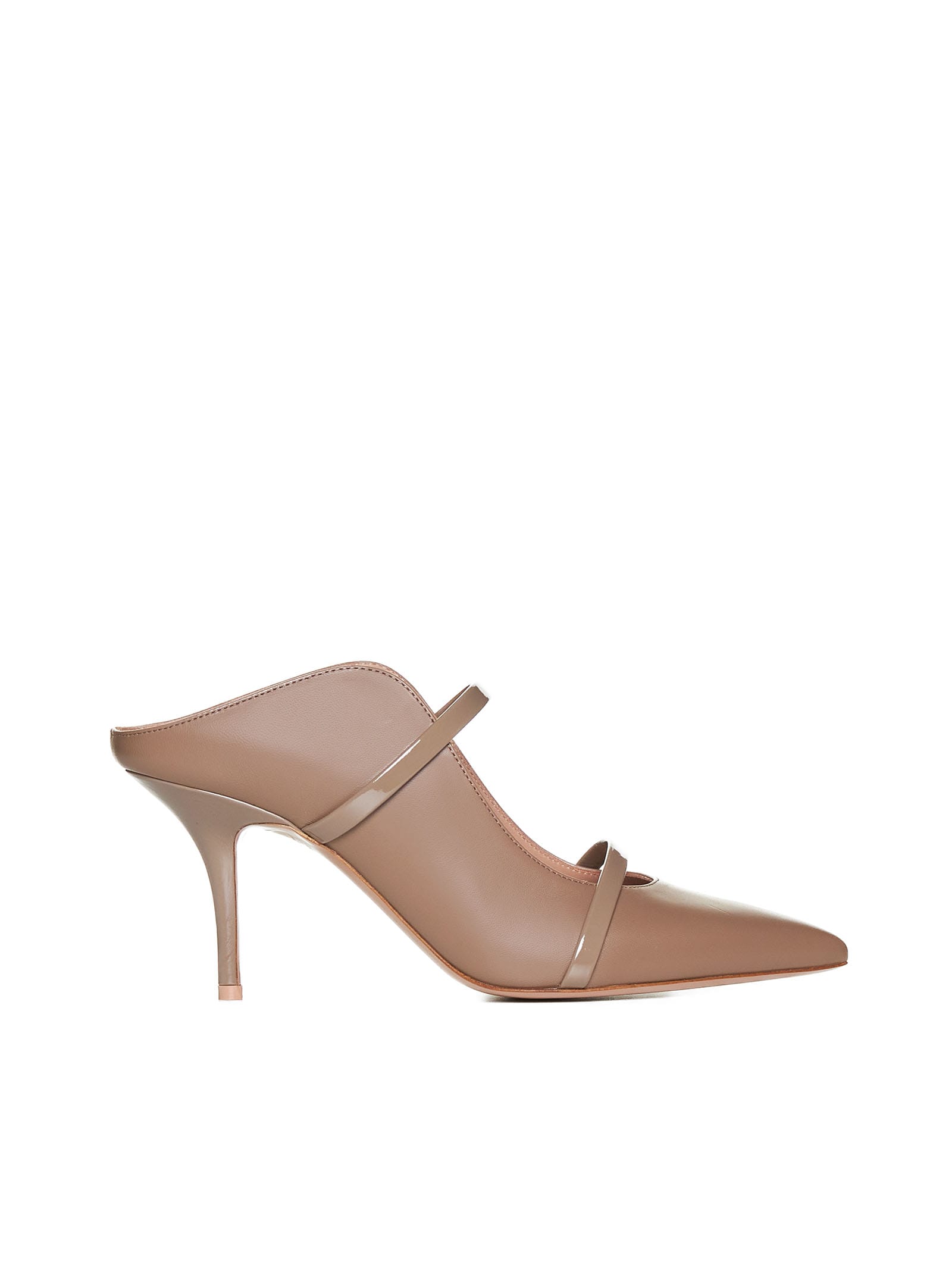 Shop Malone Souliers Sandals In Taupe/taupe