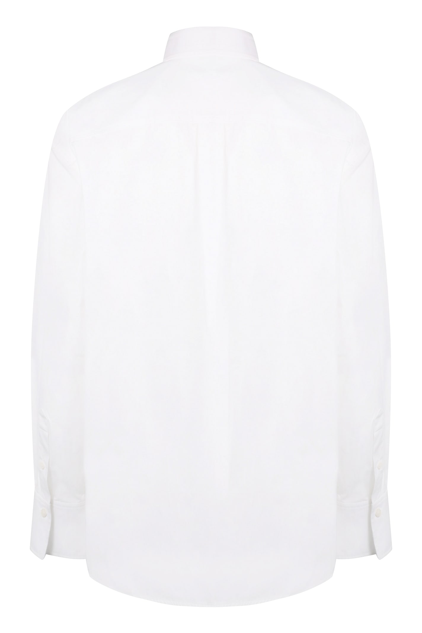 Victoria Beckham Hemd Mit Tiefen Schultern In White
