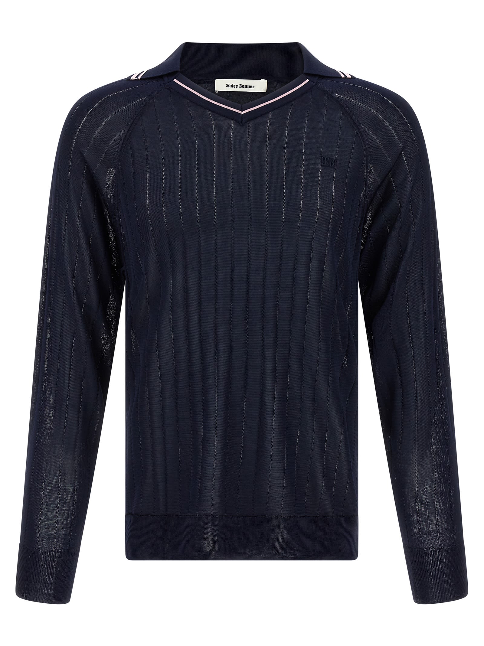 WALES BONNER ROOTS POLO SHIRT SWEATER