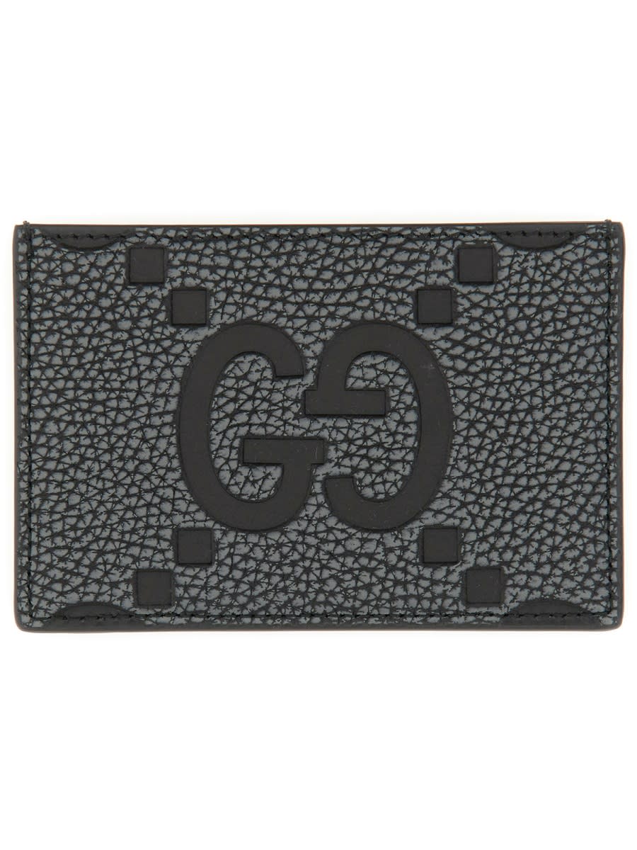 Gucci Card Holder With Maxi Gg