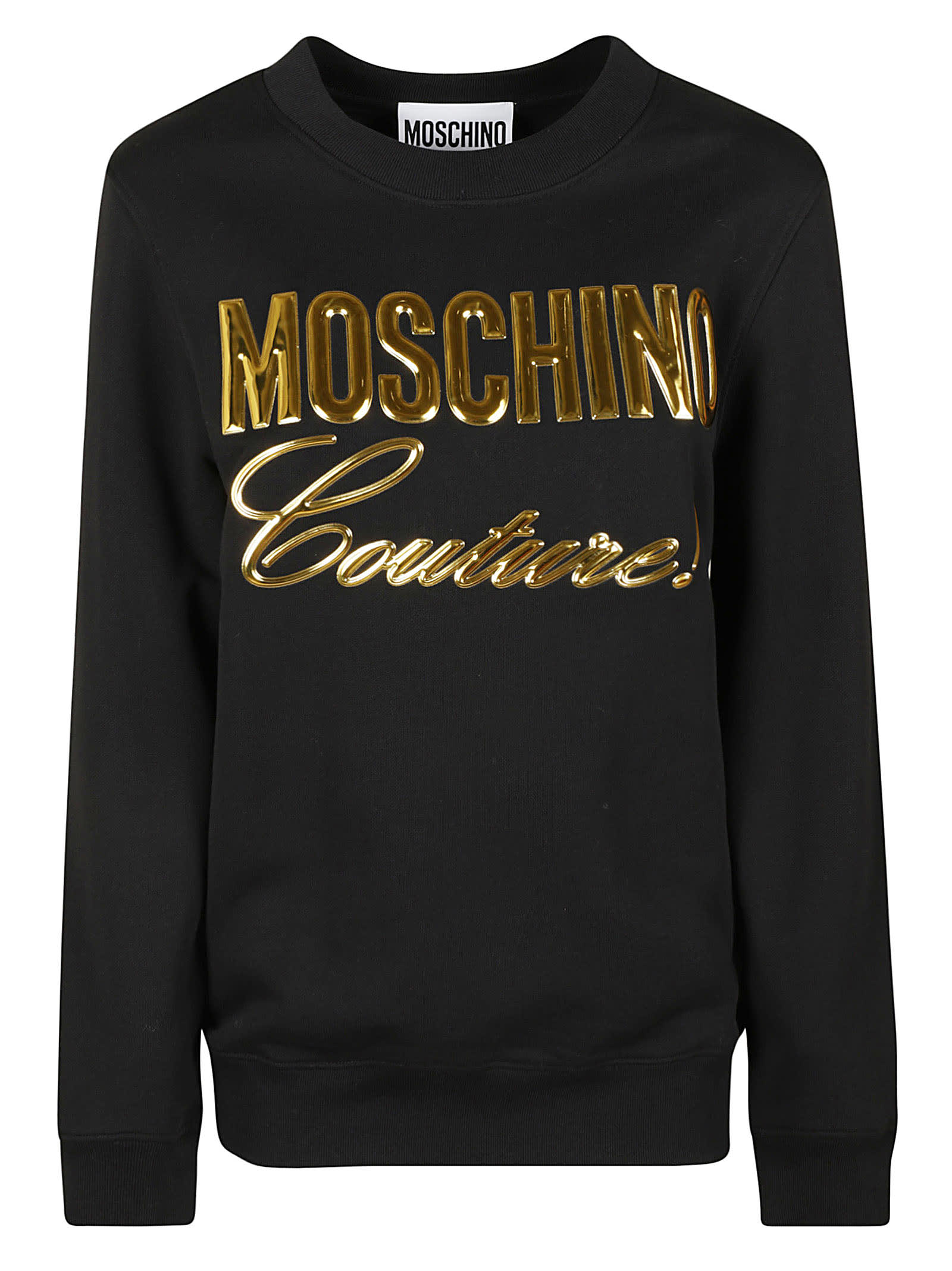 Moschino Shiny Couture Logo Sweatshirt