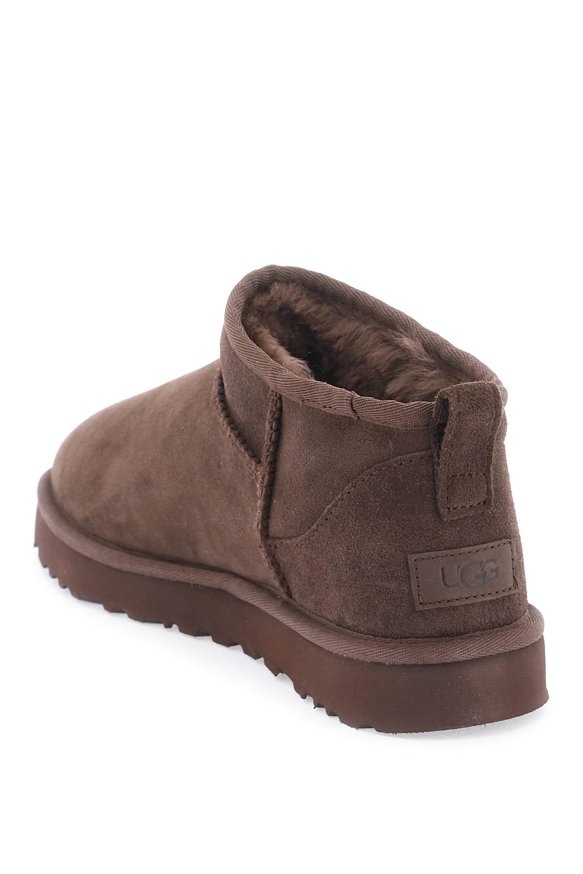 Ugg Classic Ultra Mini Womens Suede Ankle Bootie Slippers