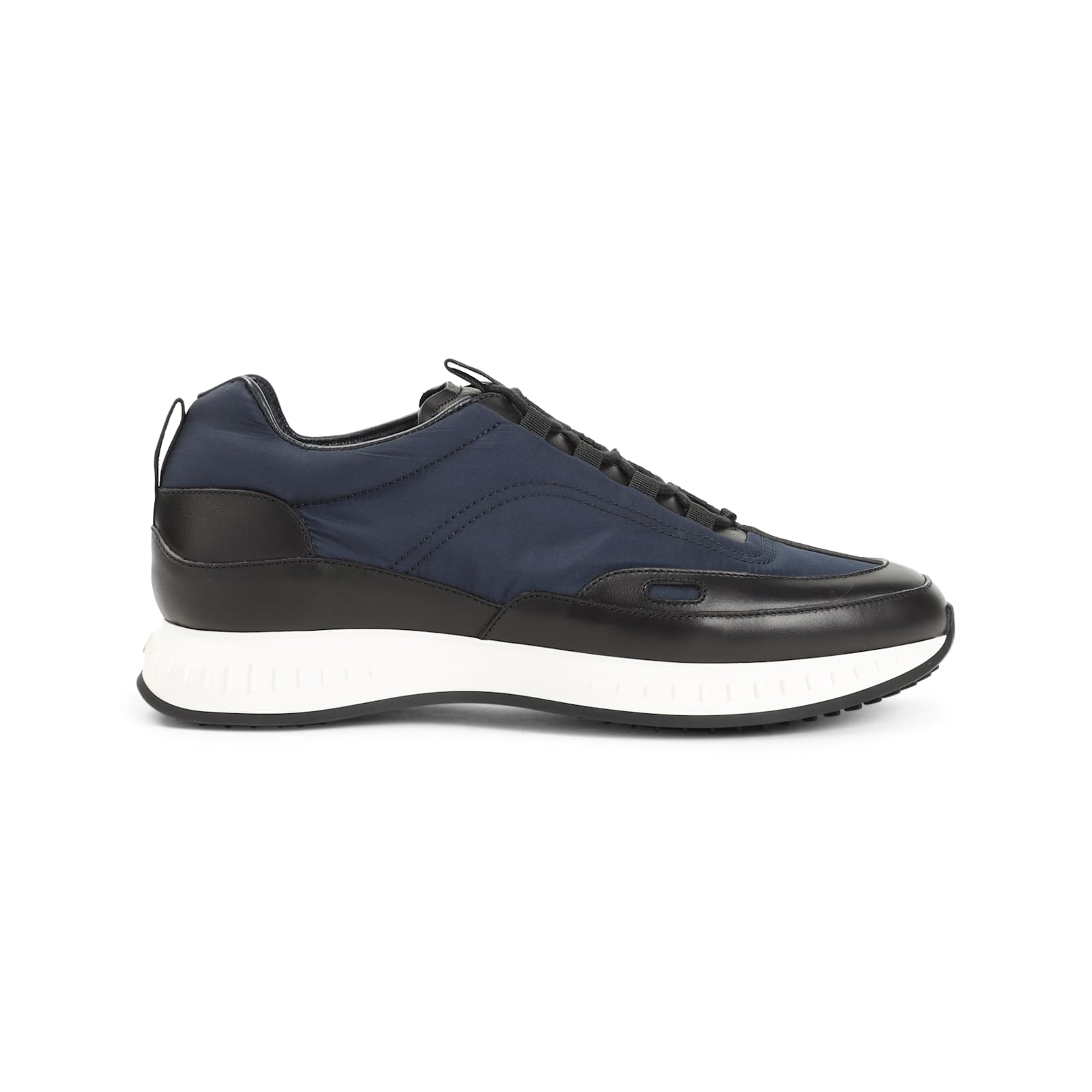 John Lobb Stylish Sneakers With Contrast Sole And Pull Tab In Black