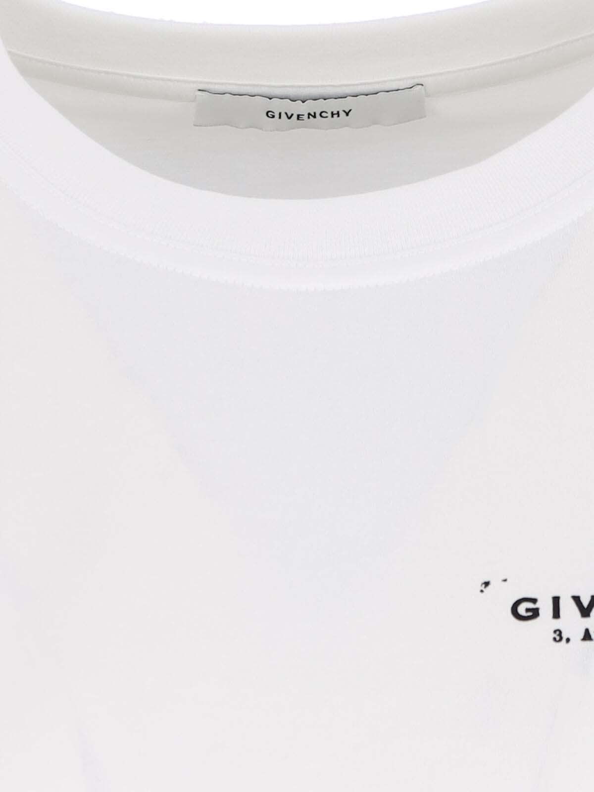Givenchy Logo T-shirt In White