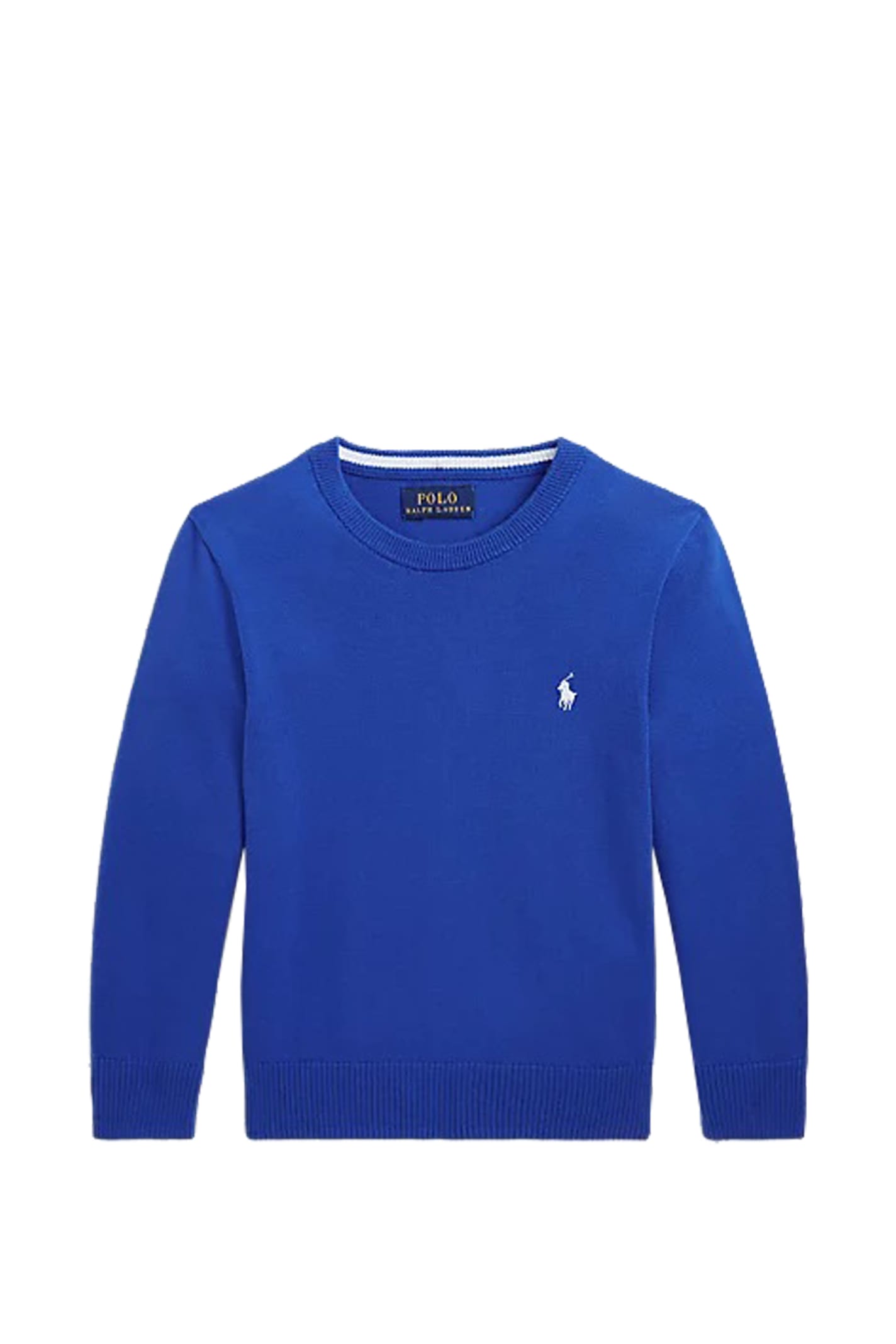 Ralph Lauren Kids' Cotton Sweater In Blue