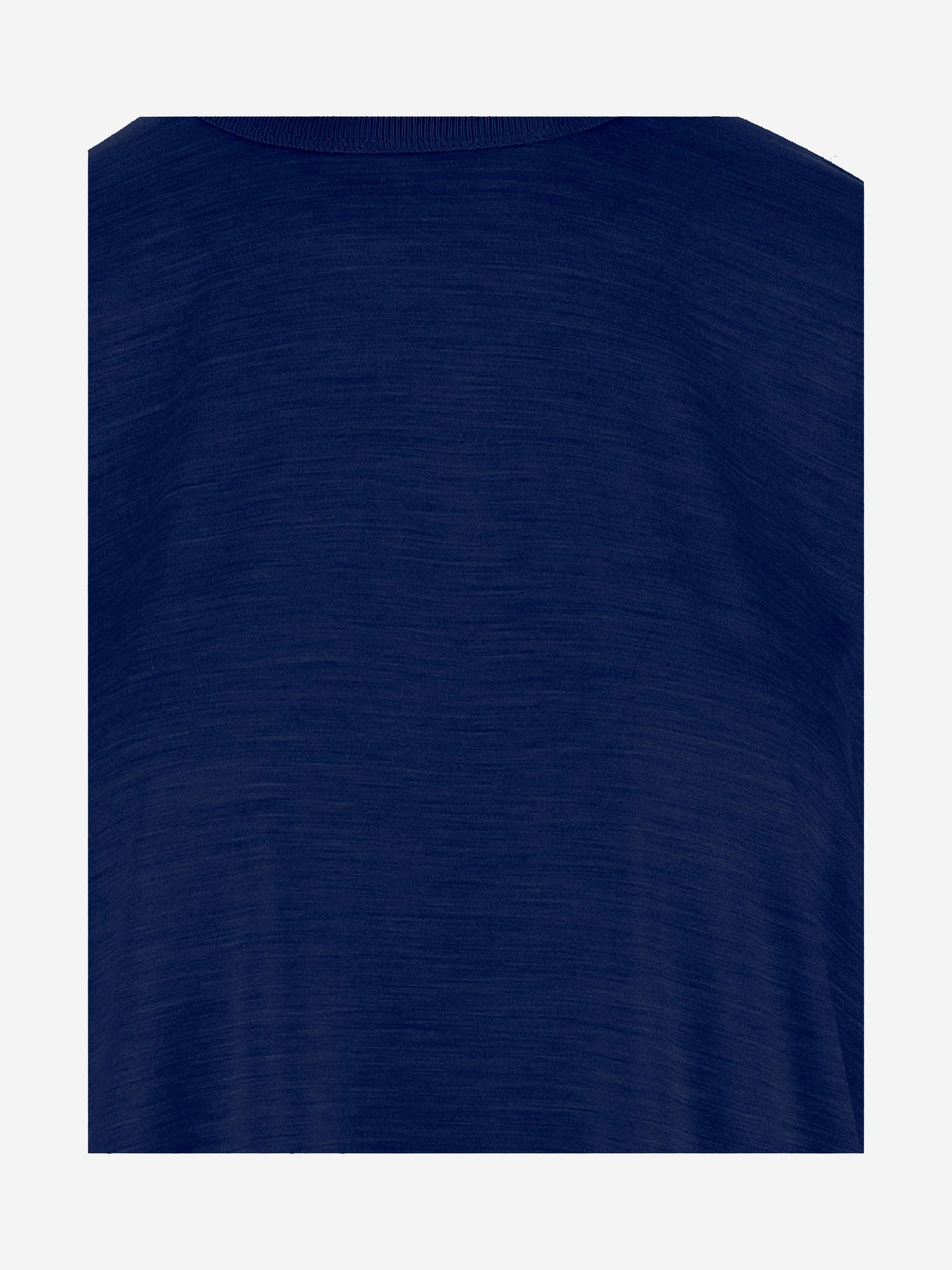 Carven Silk T-shirt In Blue