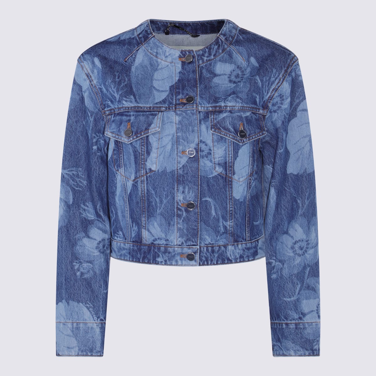 Blue Cotton Denim Jacket