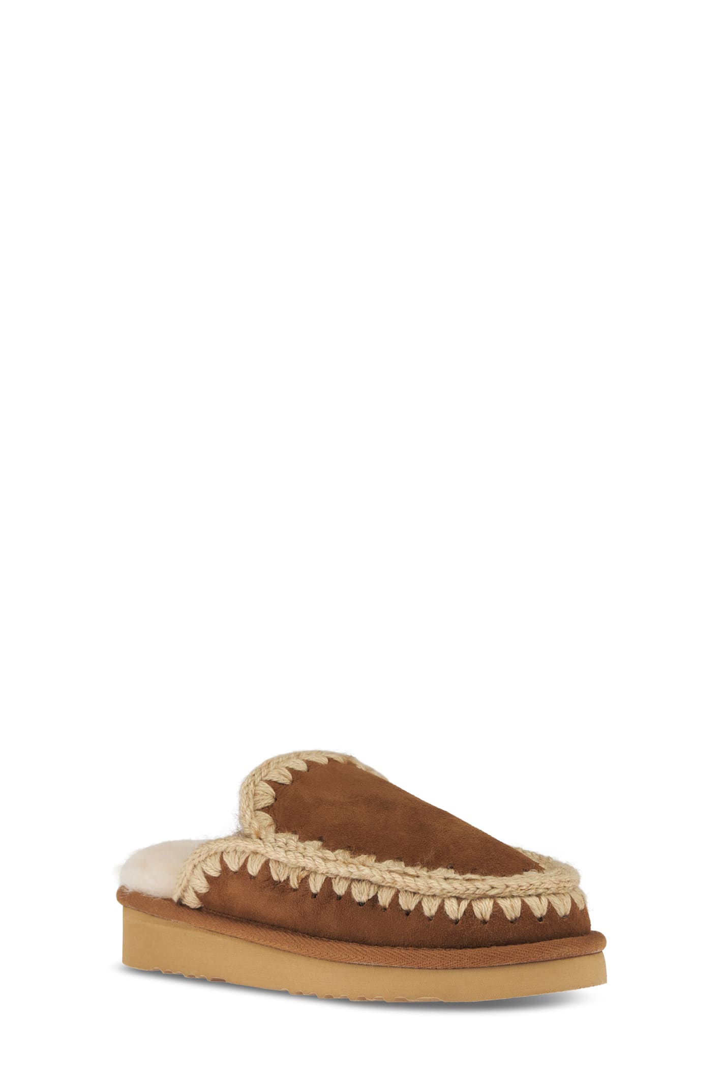 Mou Eskimo Slippers In Brown