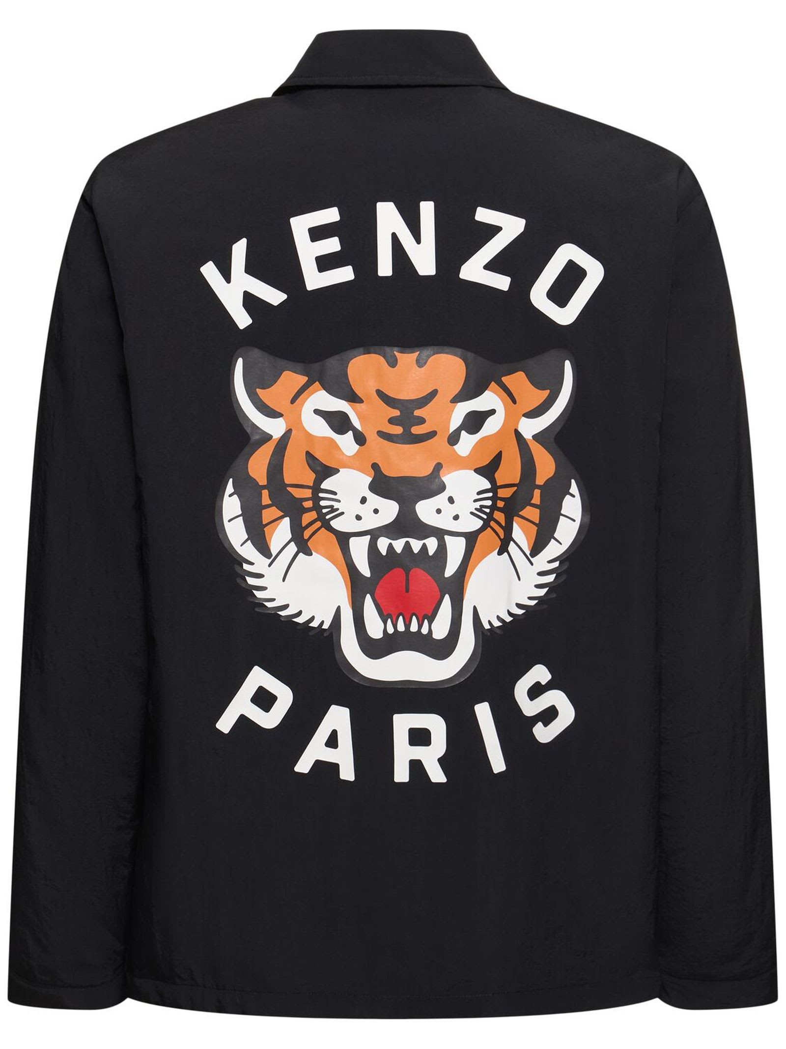 Shop Kenzo Coats Black